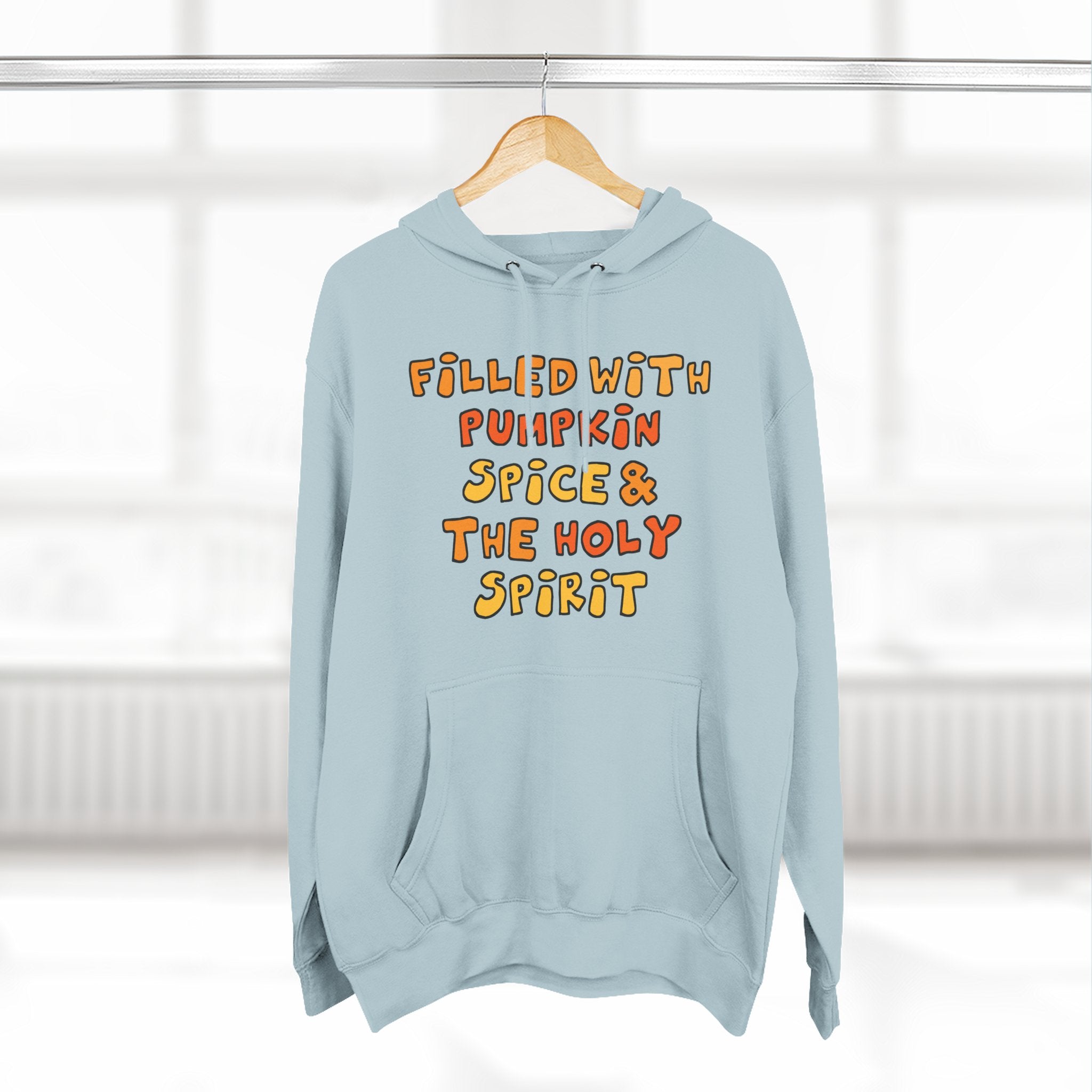 Cozy Pumpkin Spice Hoodie, Autumn Sweatshirt