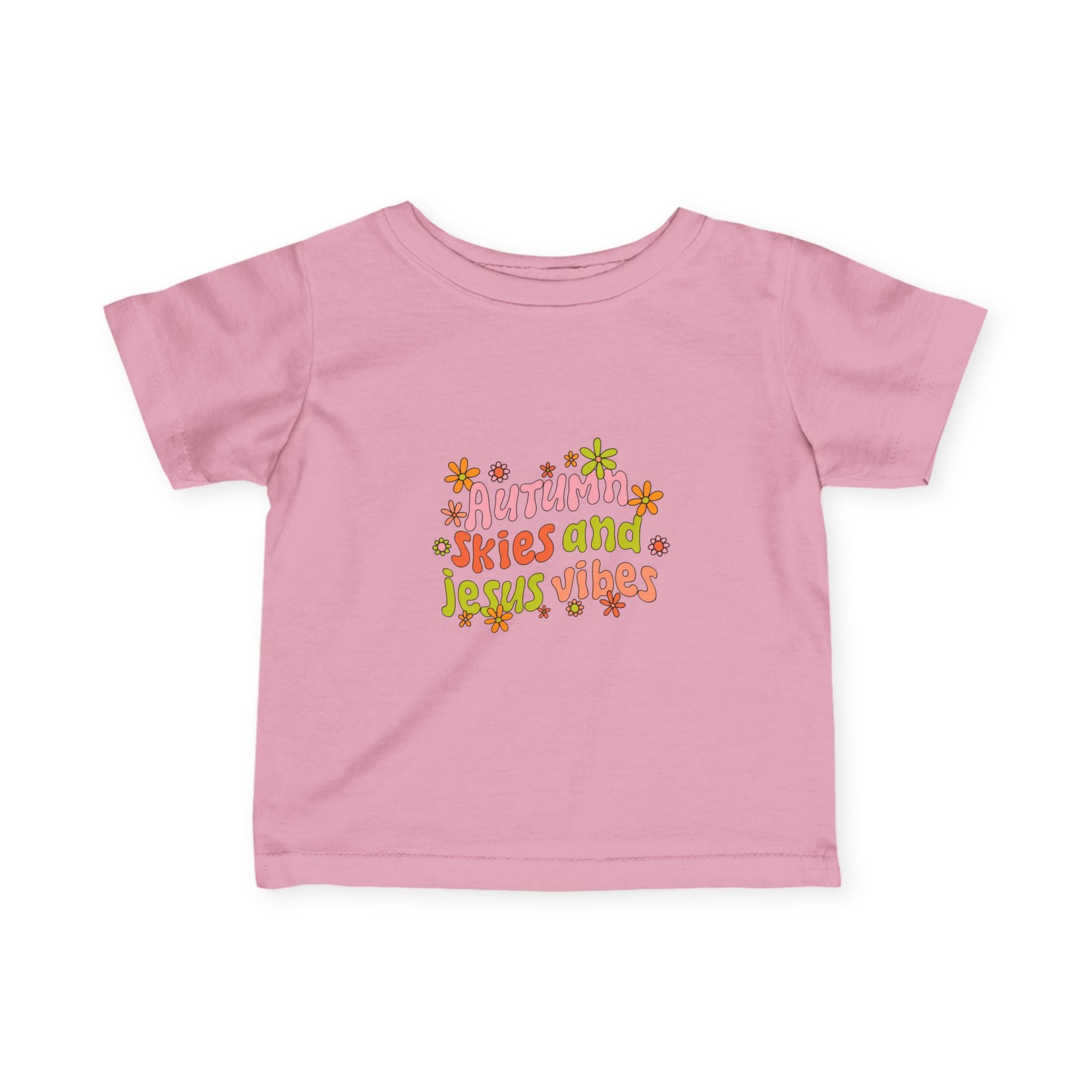 Autumn Vibes Infant Tee, Baby Shirt, Cute Fall Outfit, Toddler Clothing, Baby Shower Gift, Seasonal Baby Apparel