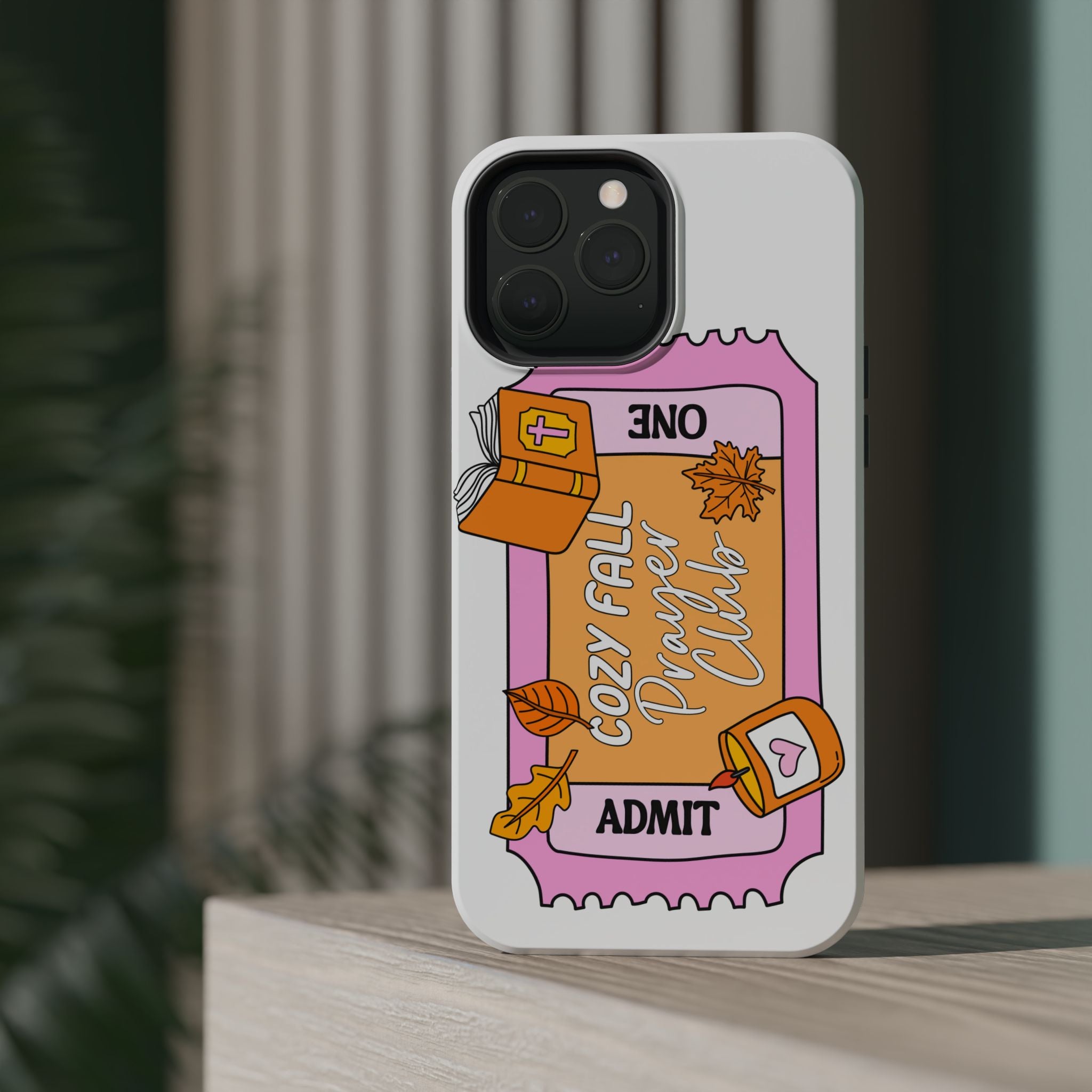 Cozy Fall Phone Case, Autumn Phone Cover, Cute Magnetic Case, Impact-Resistant, Fall Aesthetic Accessories