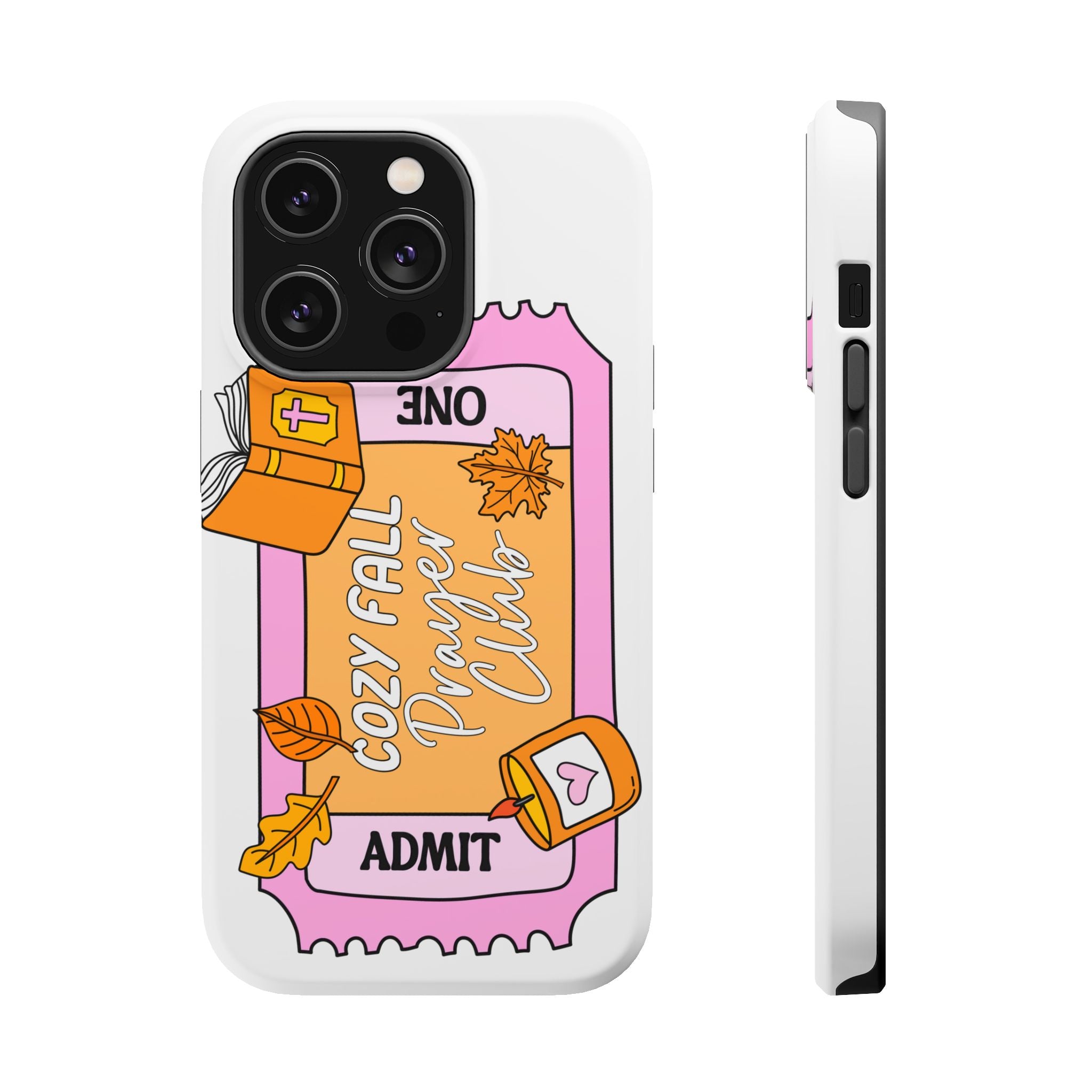 Cozy Fall Phone Case, Autumn Phone Cover, Cute Magnetic Case, Impact-Resistant, Fall Aesthetic Accessories