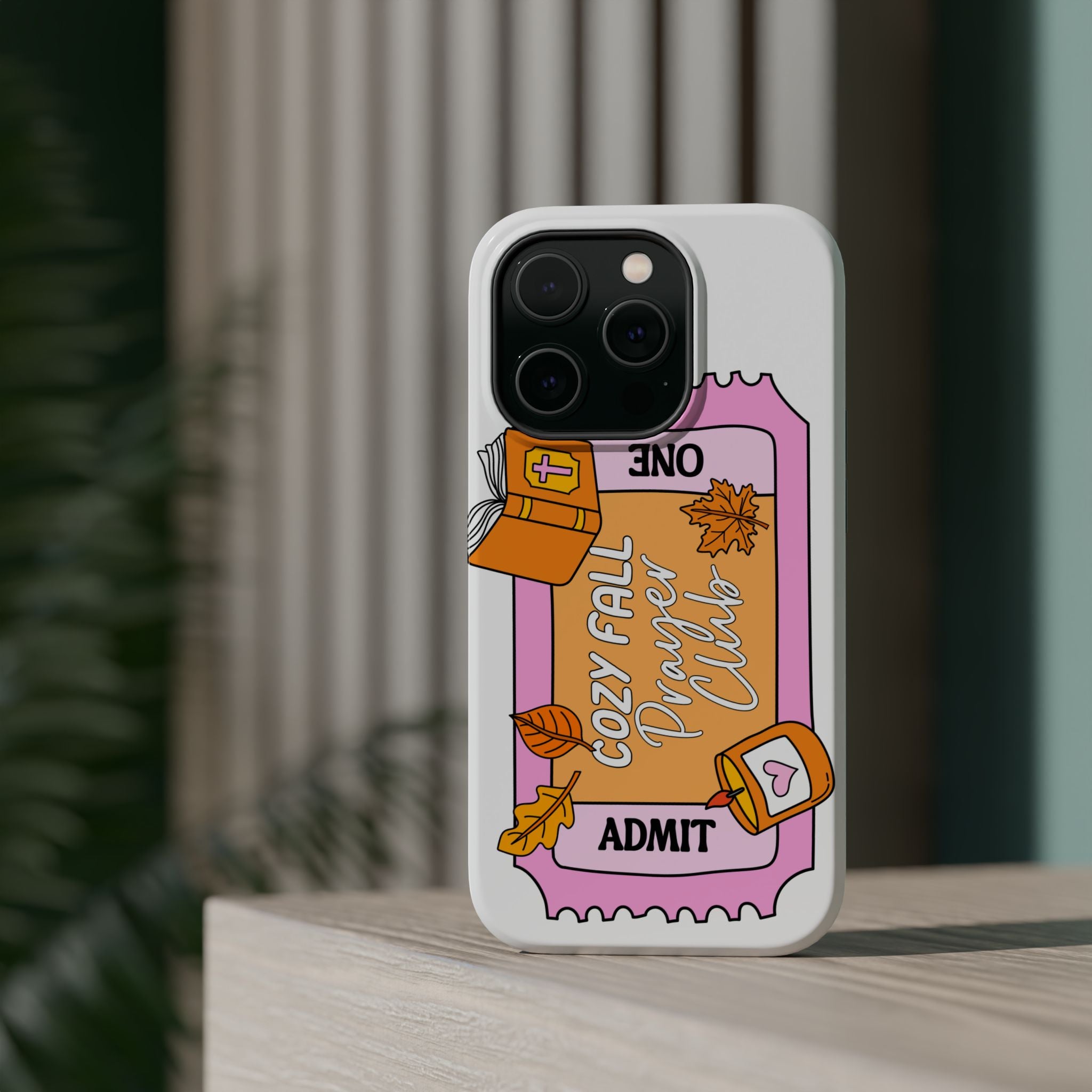 Cozy Fall Phone Case, Autumn Phone Cover, Cute Magnetic Case, Impact-Resistant, Fall Aesthetic Accessories