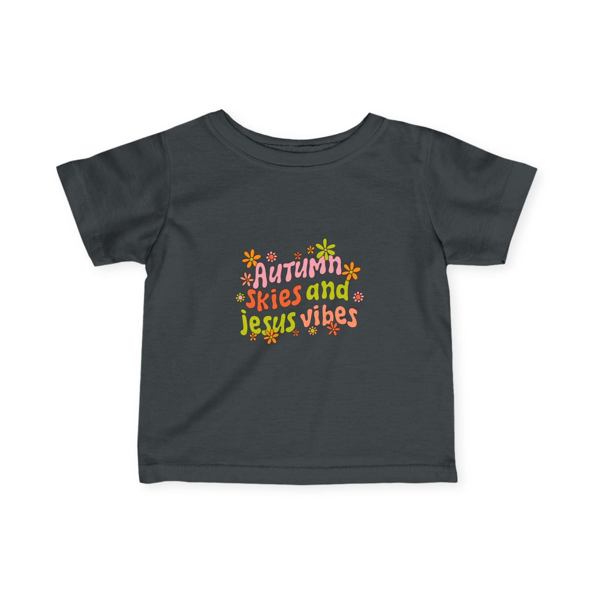 Autumn Vibes Infant Tee, Baby Shirt, Cute Fall Outfit, Toddler Clothing, Baby Shower Gift, Seasonal Baby Apparel
