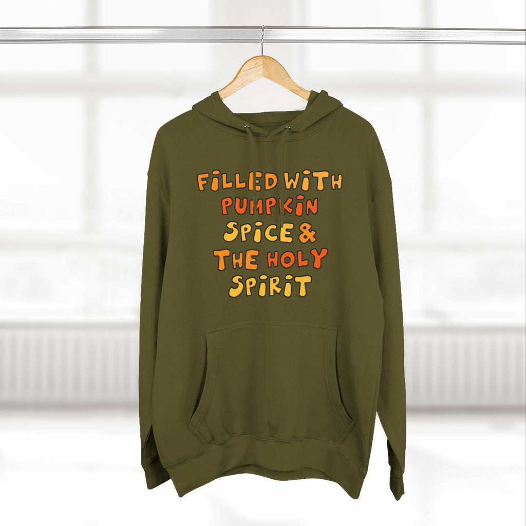 Cozy Pumpkin Spice Hoodie, Autumn Sweatshirt