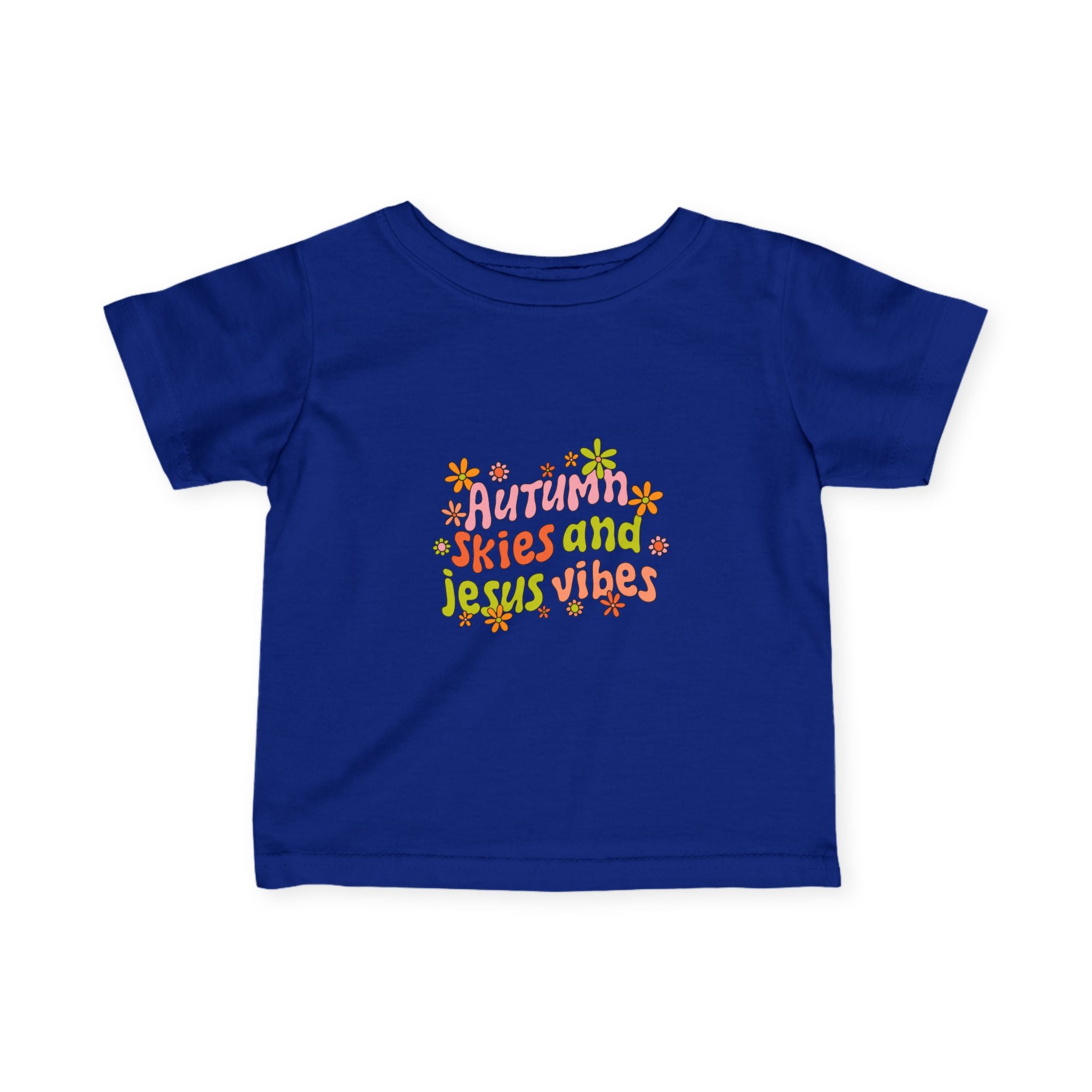 Autumn Vibes Infant Tee, Baby Shirt, Cute Fall Outfit, Toddler Clothing, Baby Shower Gift, Seasonal Baby Apparel