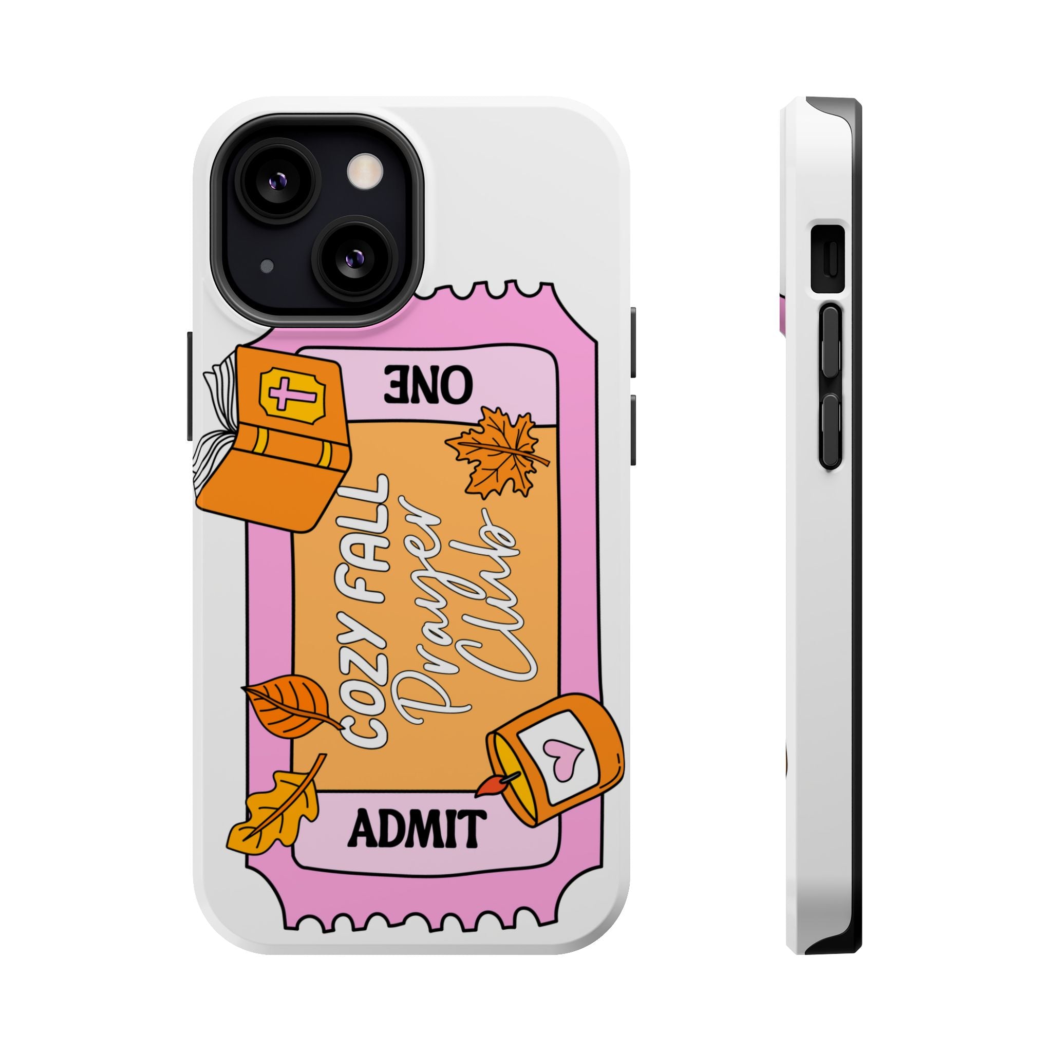 Cozy Fall Phone Case, Autumn Phone Cover, Cute Magnetic Case, Impact-Resistant, Fall Aesthetic Accessories