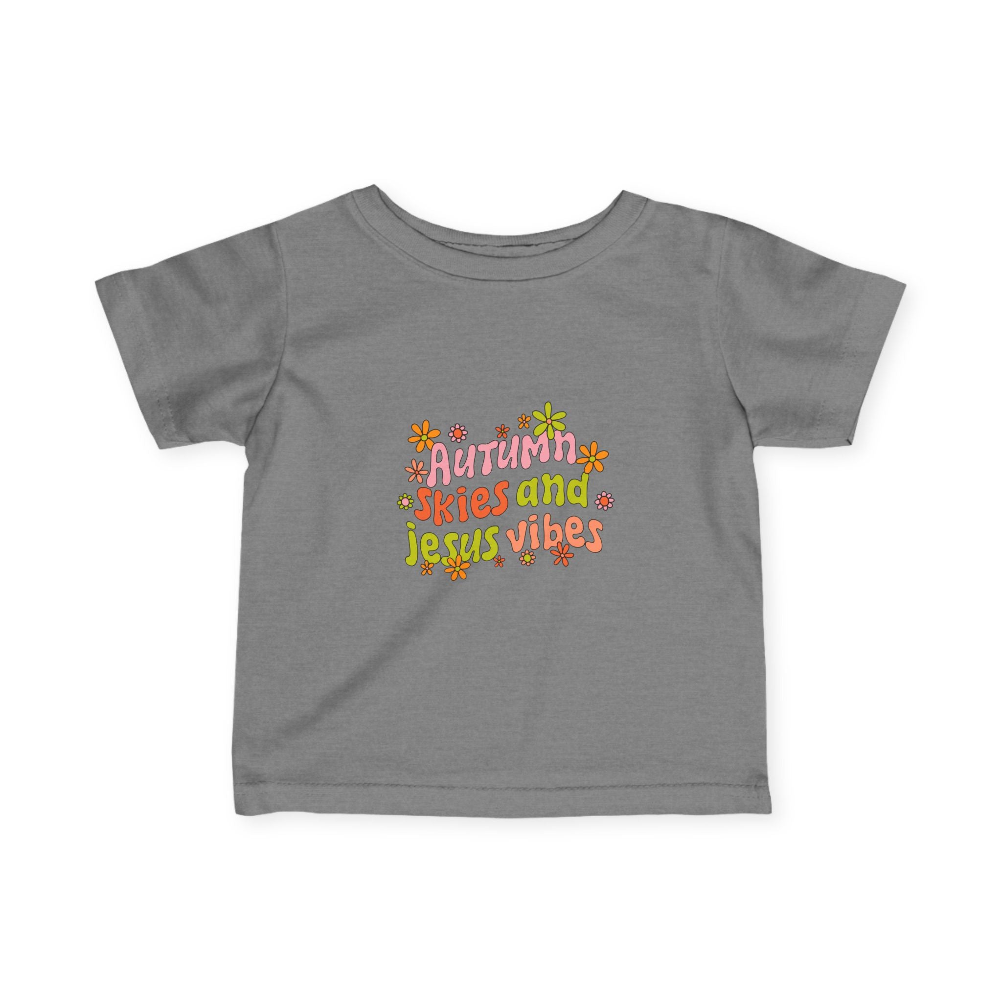 Autumn Vibes Infant Tee, Baby Shirt, Cute Fall Outfit, Toddler Clothing, Baby Shower Gift, Seasonal Baby Apparel
