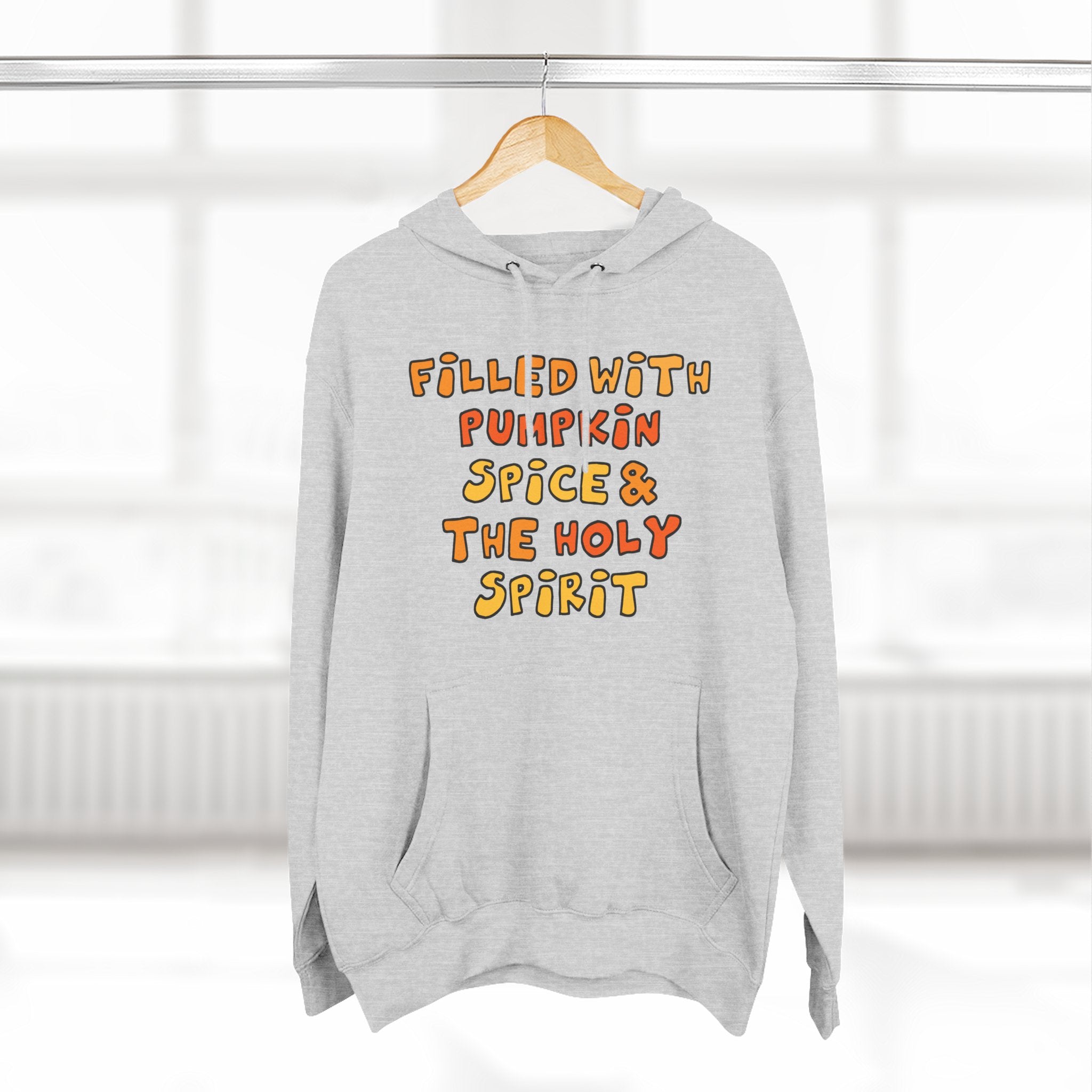 Cozy Pumpkin Spice Hoodie, Autumn Sweatshirt