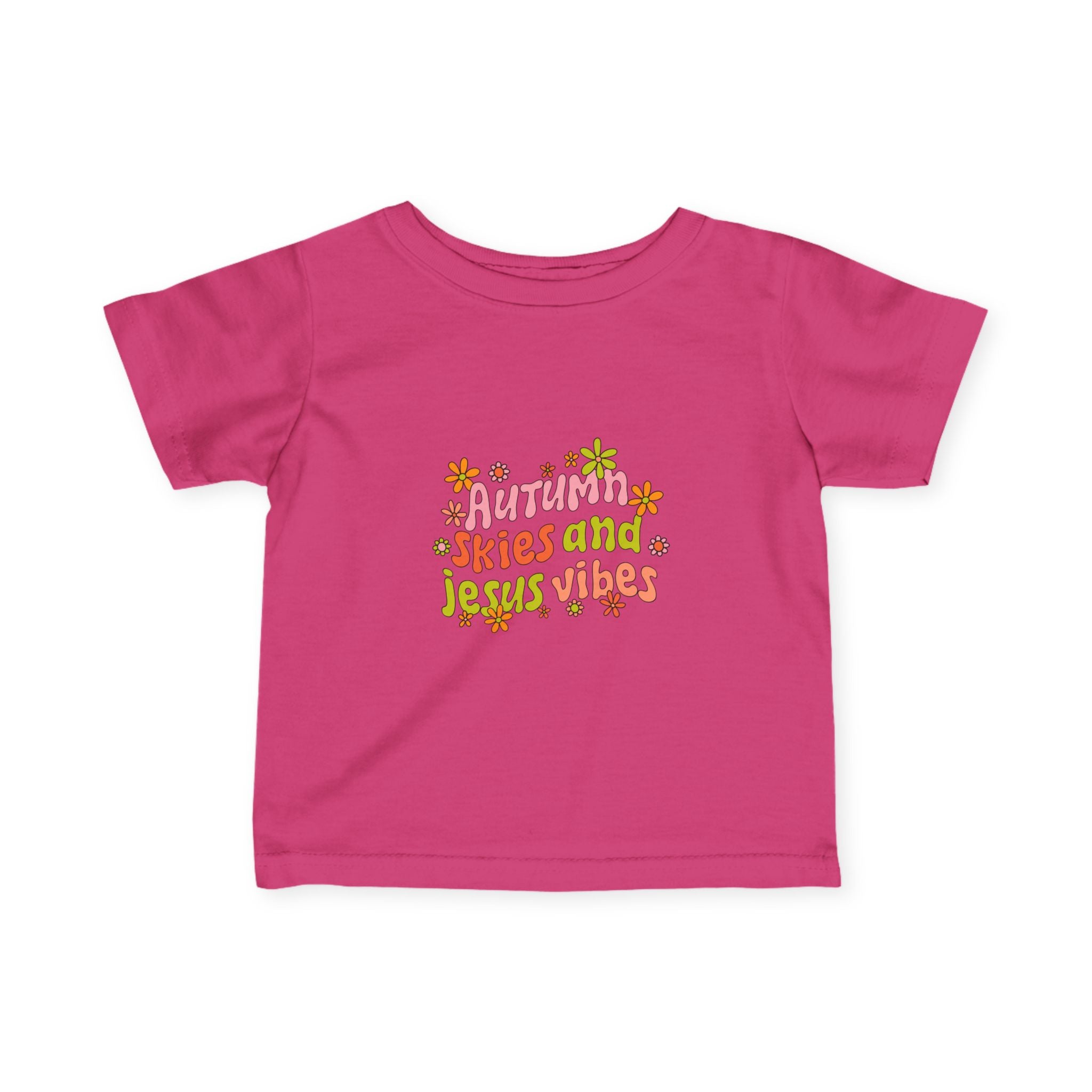 Autumn Vibes Infant Tee, Baby Shirt, Cute Fall Outfit, Toddler Clothing, Baby Shower Gift, Seasonal Baby Apparel