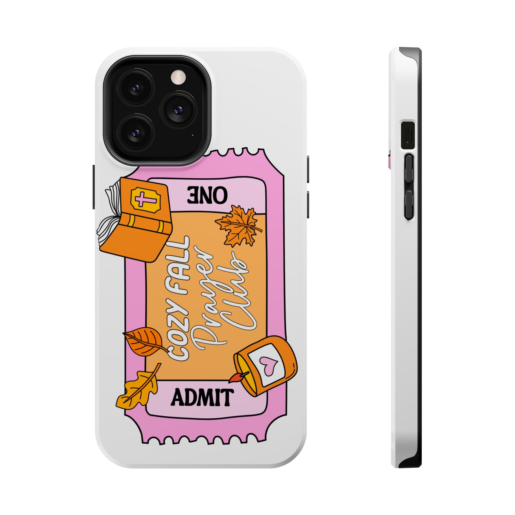 Cozy Fall Phone Case, Autumn Phone Cover, Cute Magnetic Case, Impact-Resistant, Fall Aesthetic Accessories