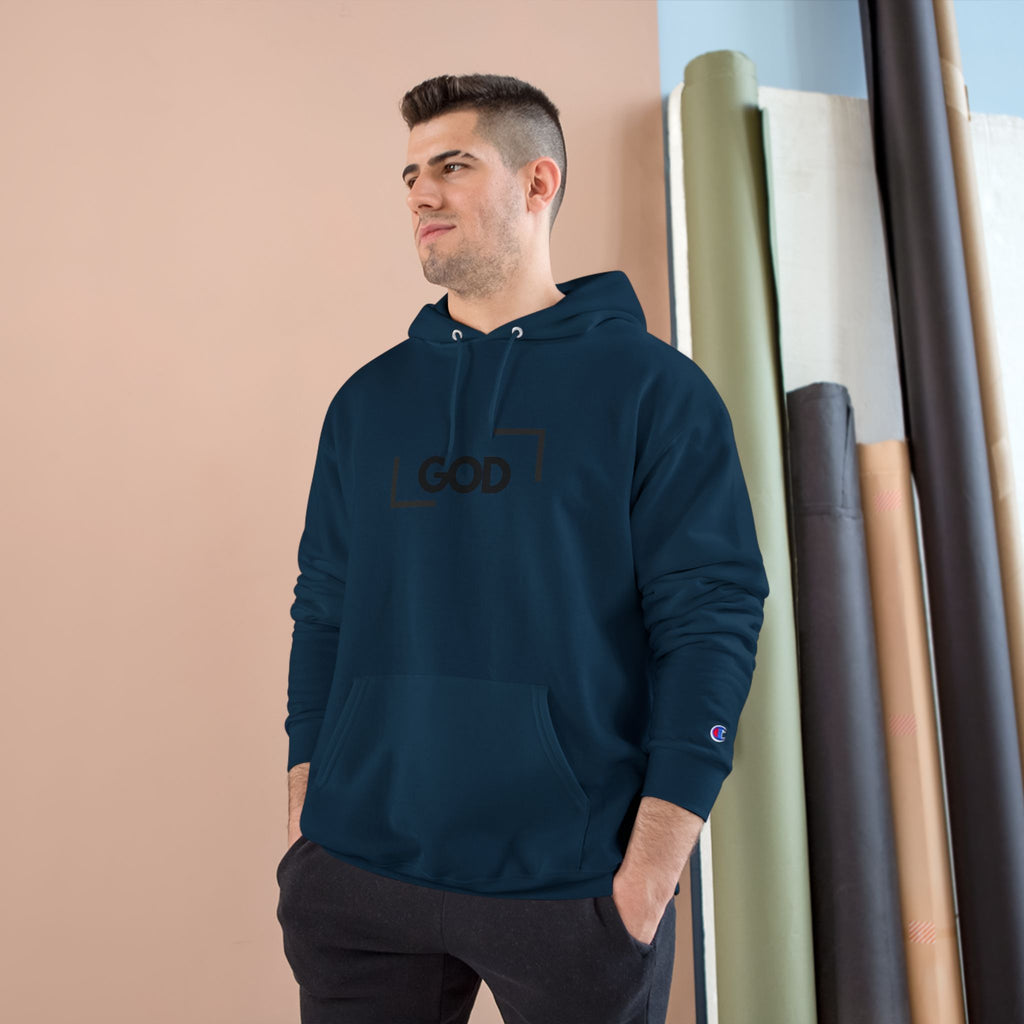 Faith Based Champion Hoodie — Christian Scripture Sweatshirt