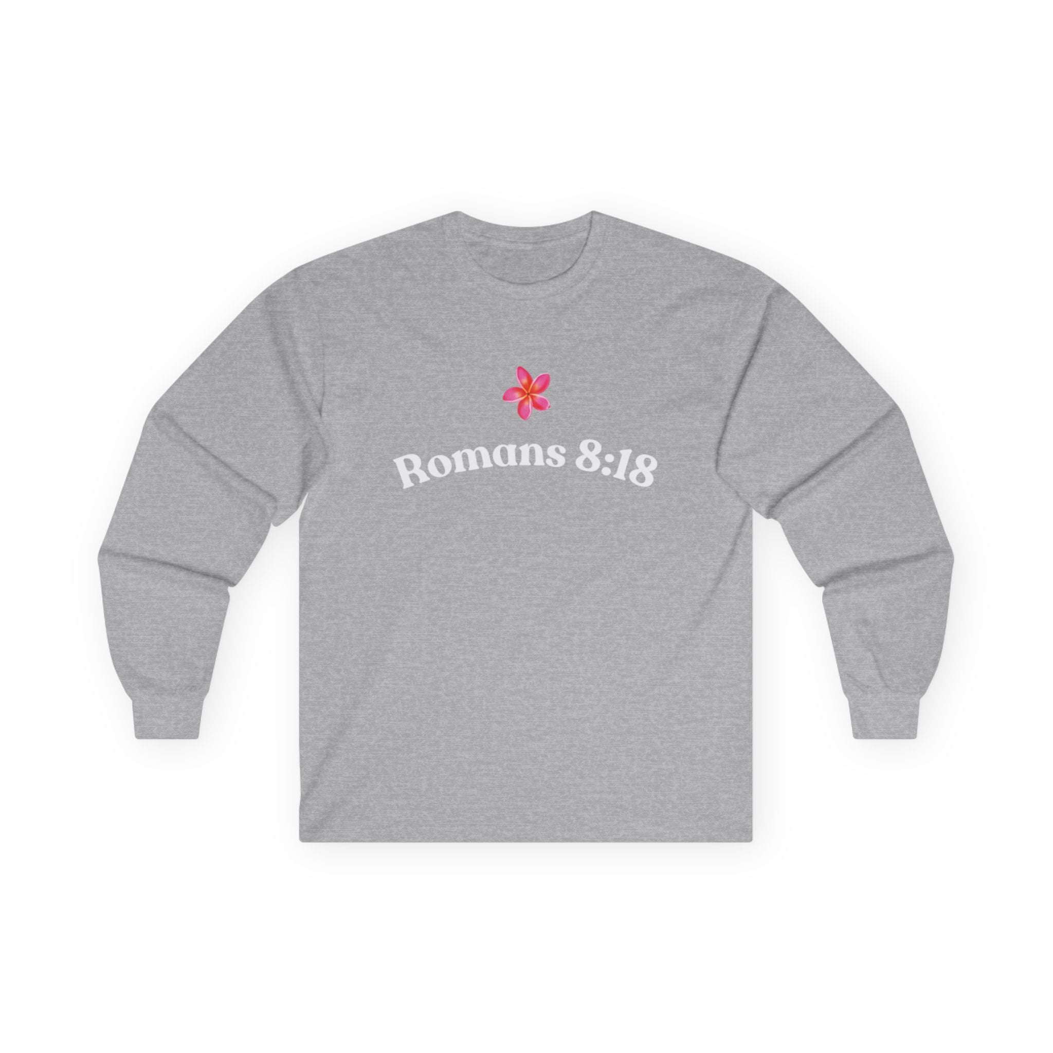 " Romans 8:18 " Unisex Long Sleeve T-Shirt