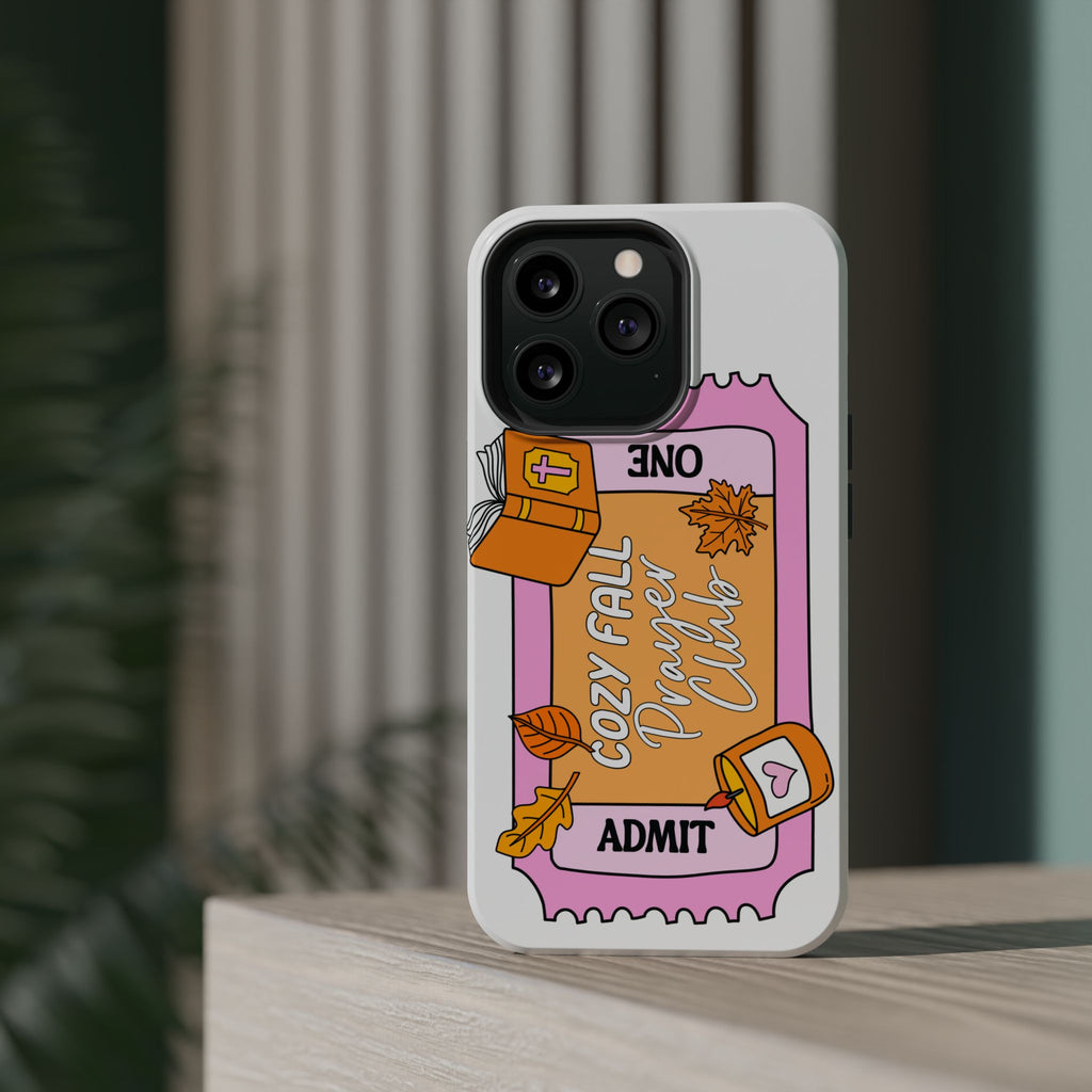 Cozy Fall Phone Case, Autumn Phone Cover, Cute Magnetic Case, Impact-Resistant, Fall Aesthetic Accessories