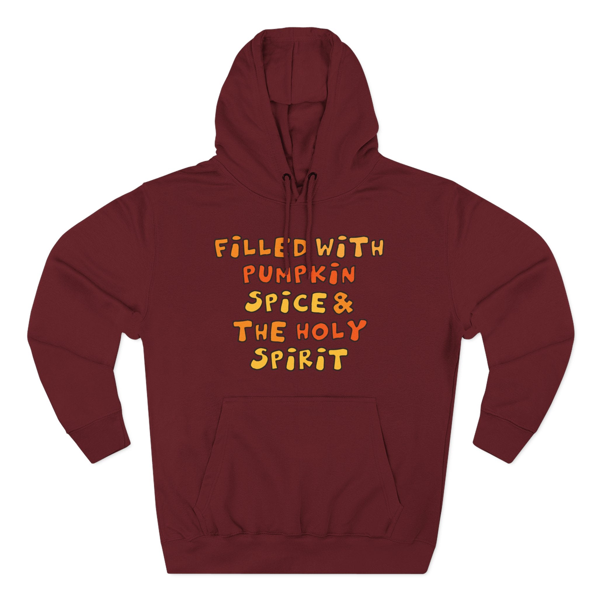 Cozy Pumpkin Spice Hoodie, Autumn Sweatshirt
