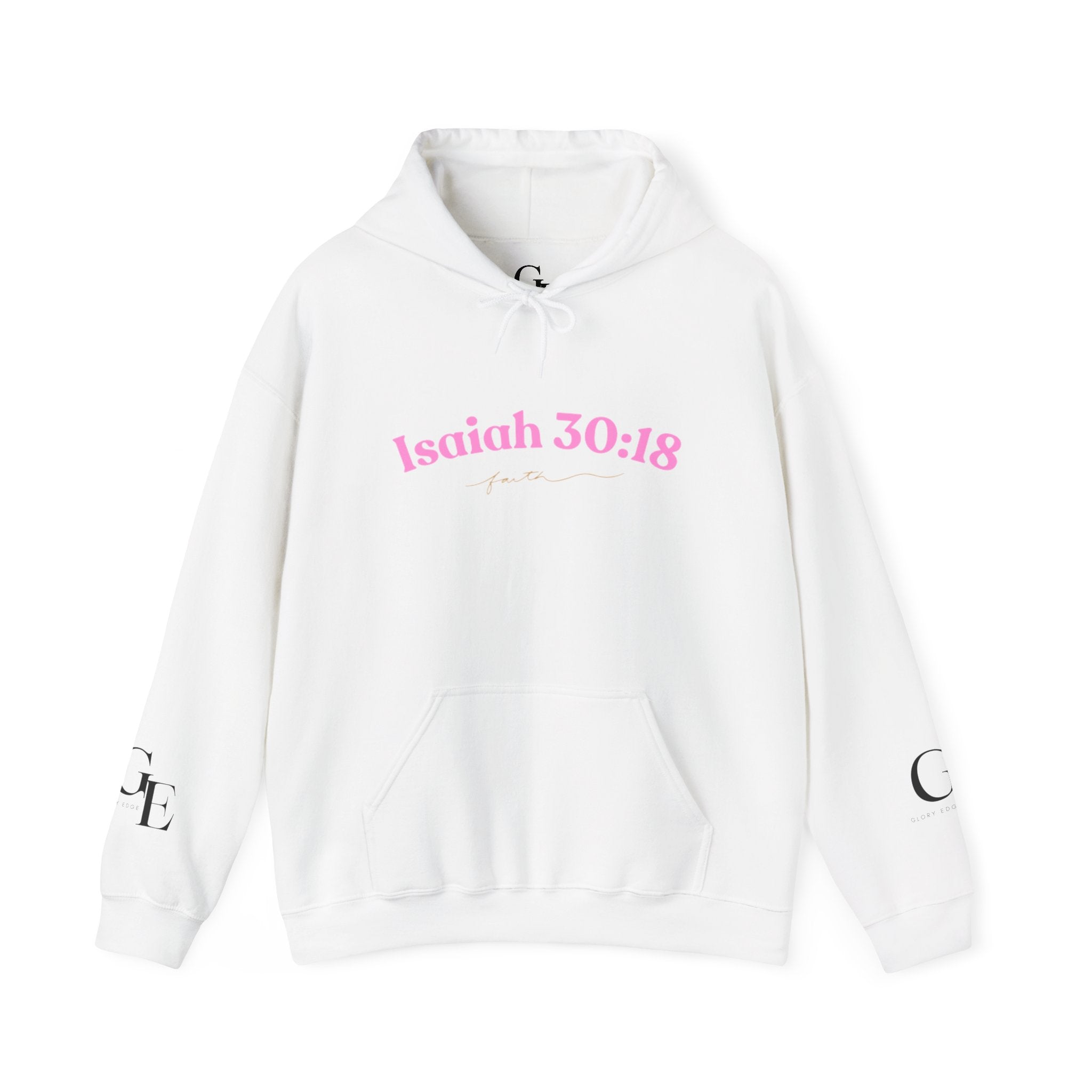 Isaiah 30:18 Hoodie x Faith~Based Apparel