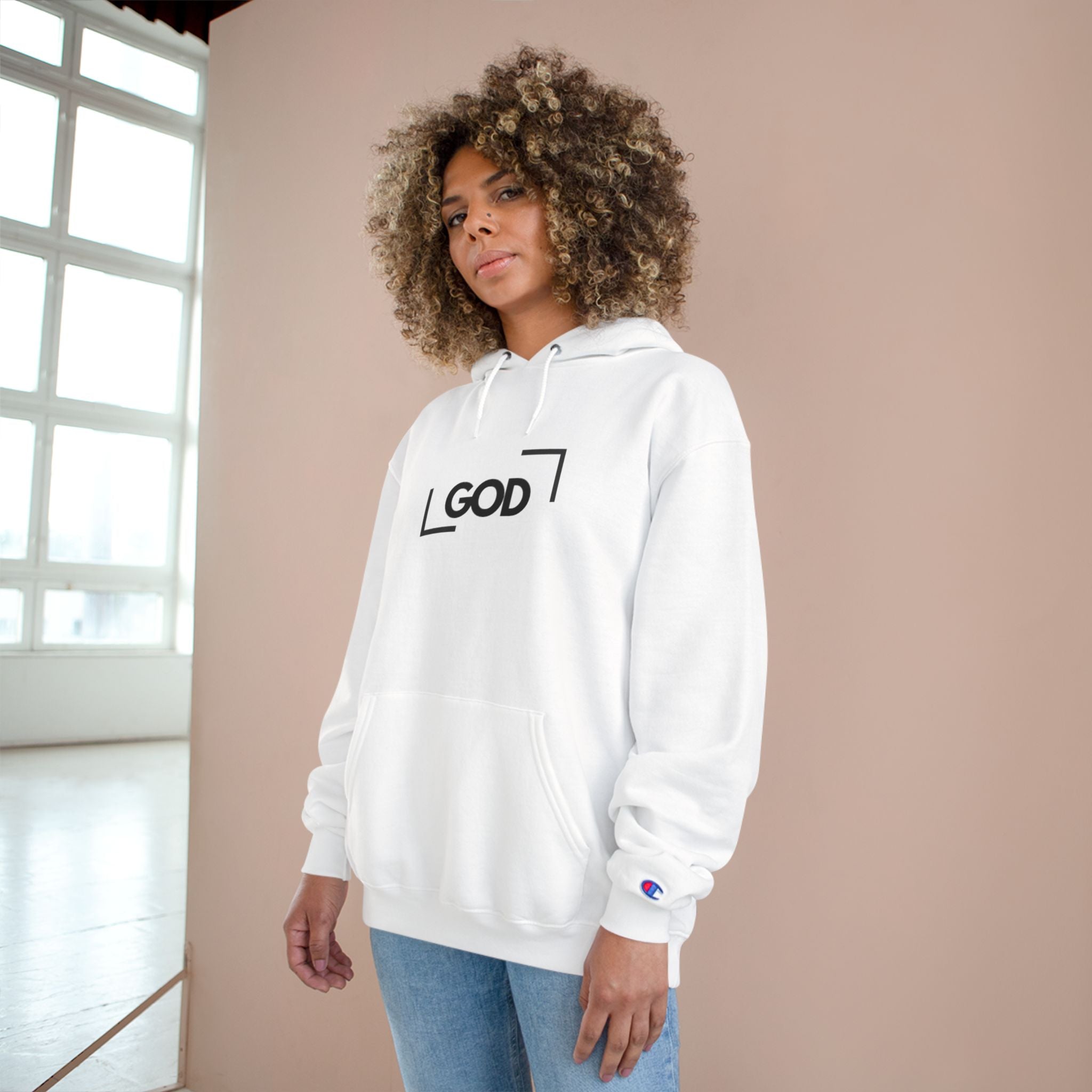 Faith Based Champion Hoodie — Christian Scripture Sweatshirt