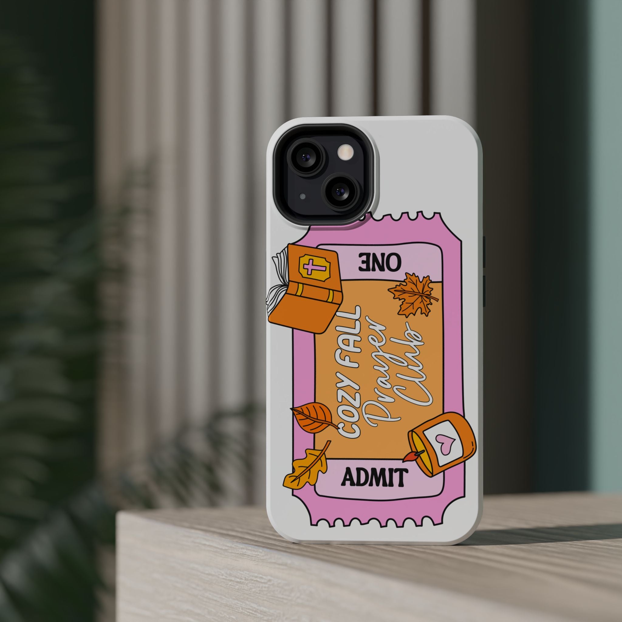 Cozy Fall Phone Case, Autumn Phone Cover, Cute Magnetic Case, Impact-Resistant, Fall Aesthetic Accessories