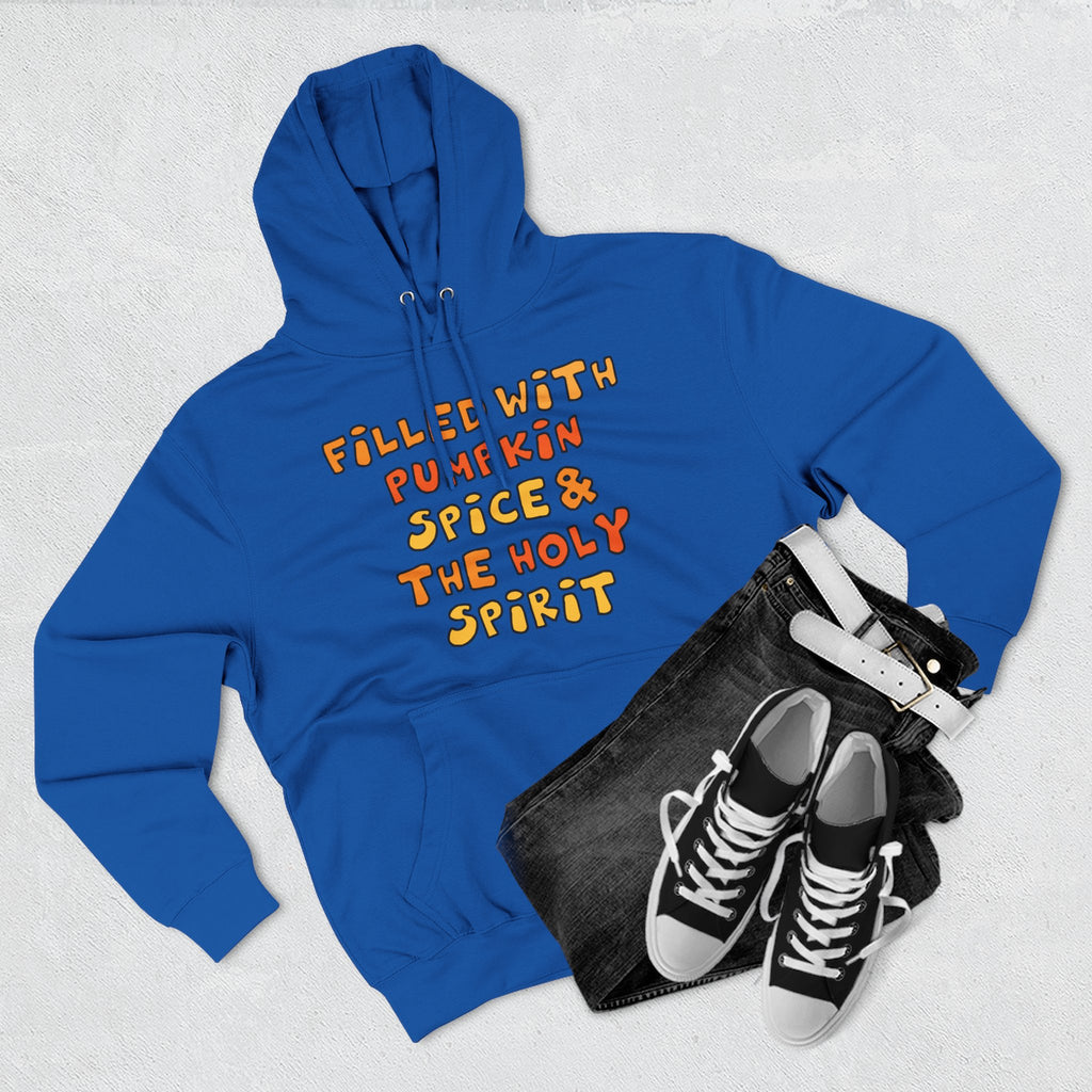 Cozy Pumpkin Spice Hoodie, Autumn Sweatshirt