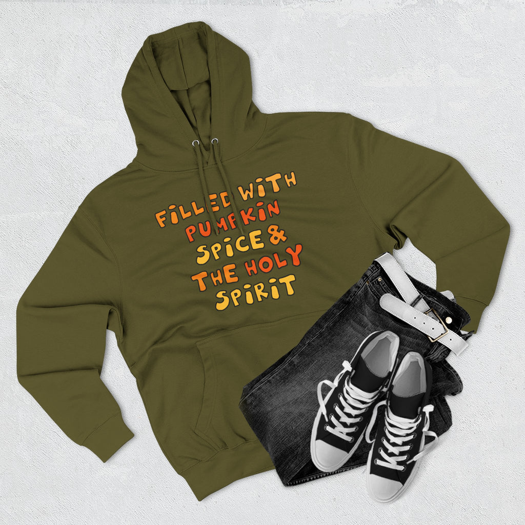 Cozy Pumpkin Spice Hoodie, Autumn Sweatshirt