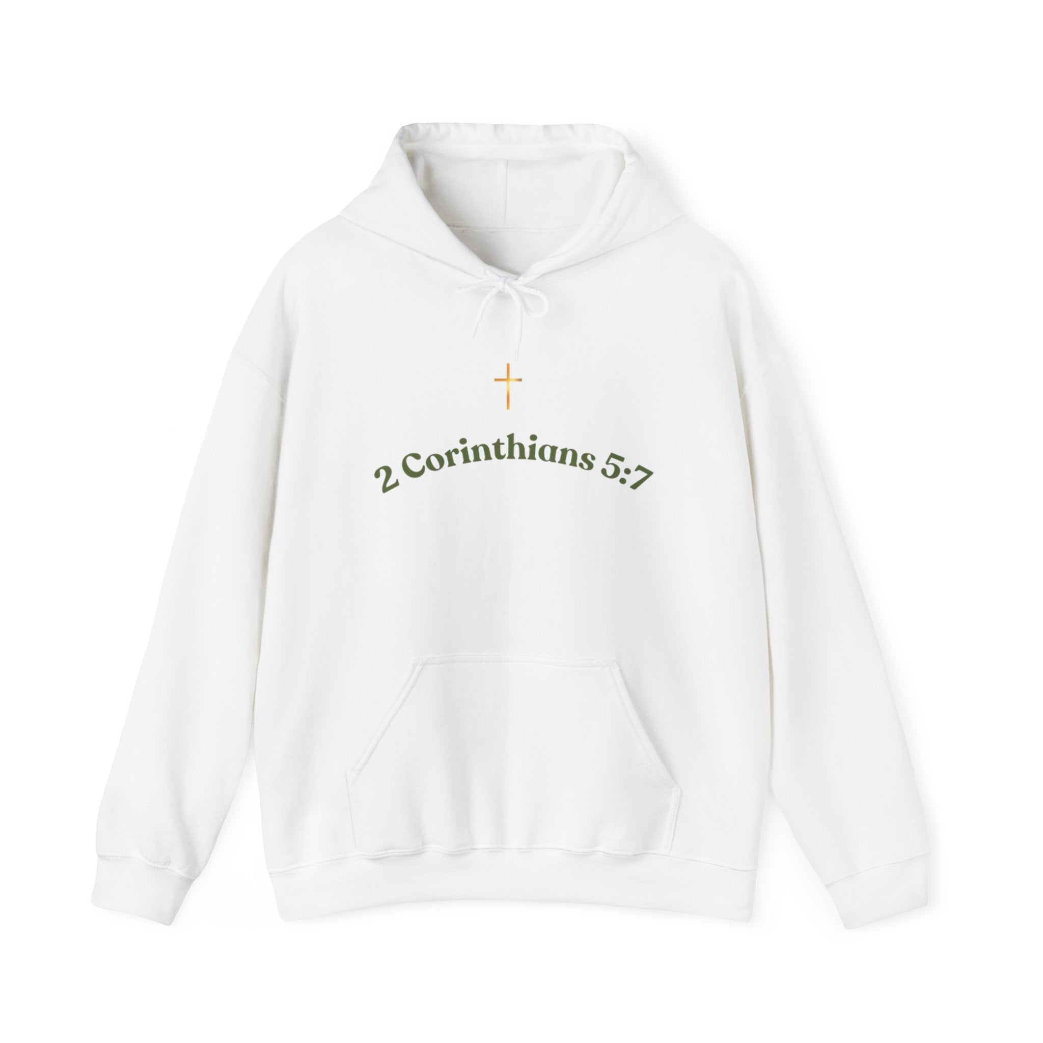 2 Corinthians 5:7 Hoodie x Faith~Based Sweatshirt