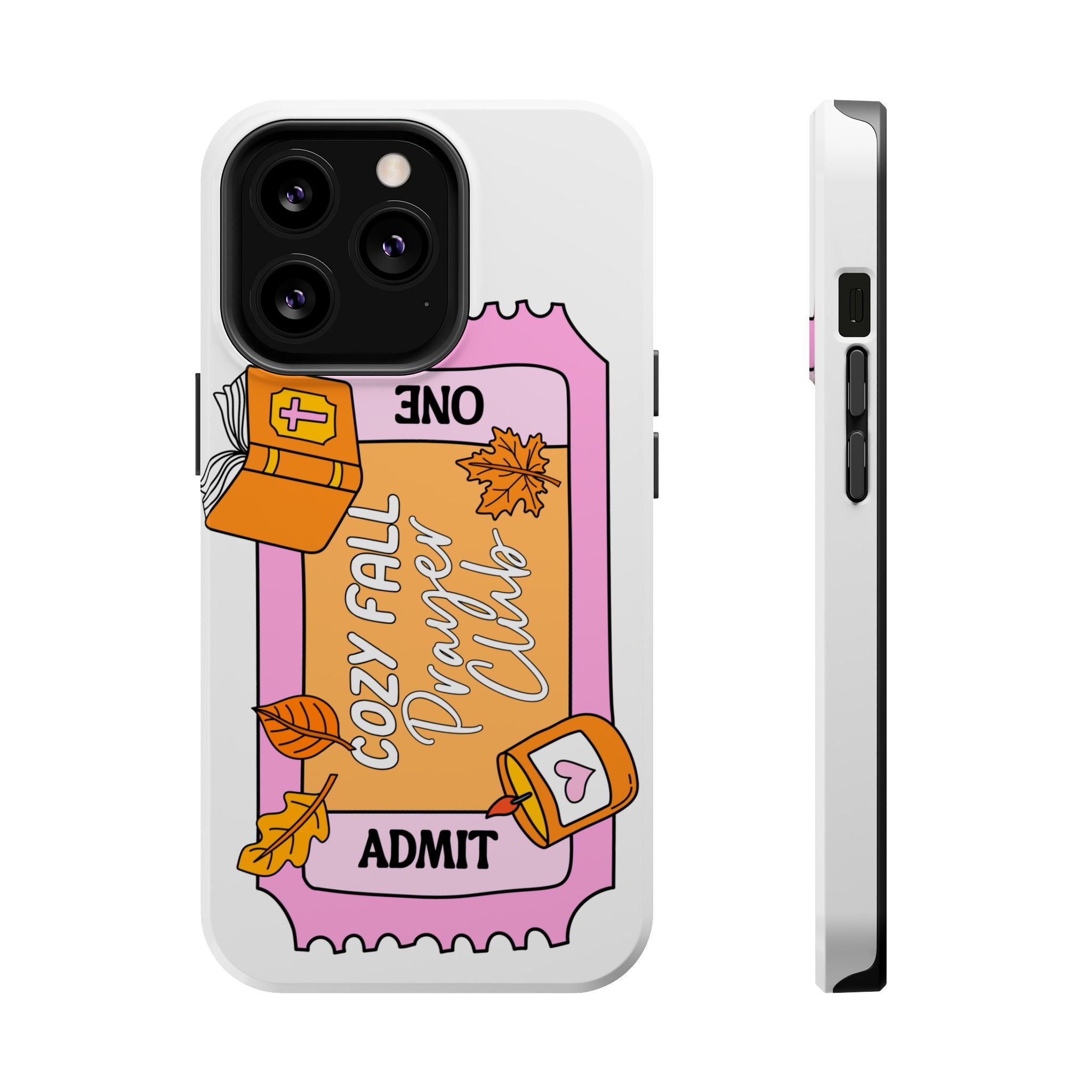 Cozy Fall Phone Case, Autumn Phone Cover, Cute Magnetic Case, Impact-Resistant, Fall Aesthetic Accessories