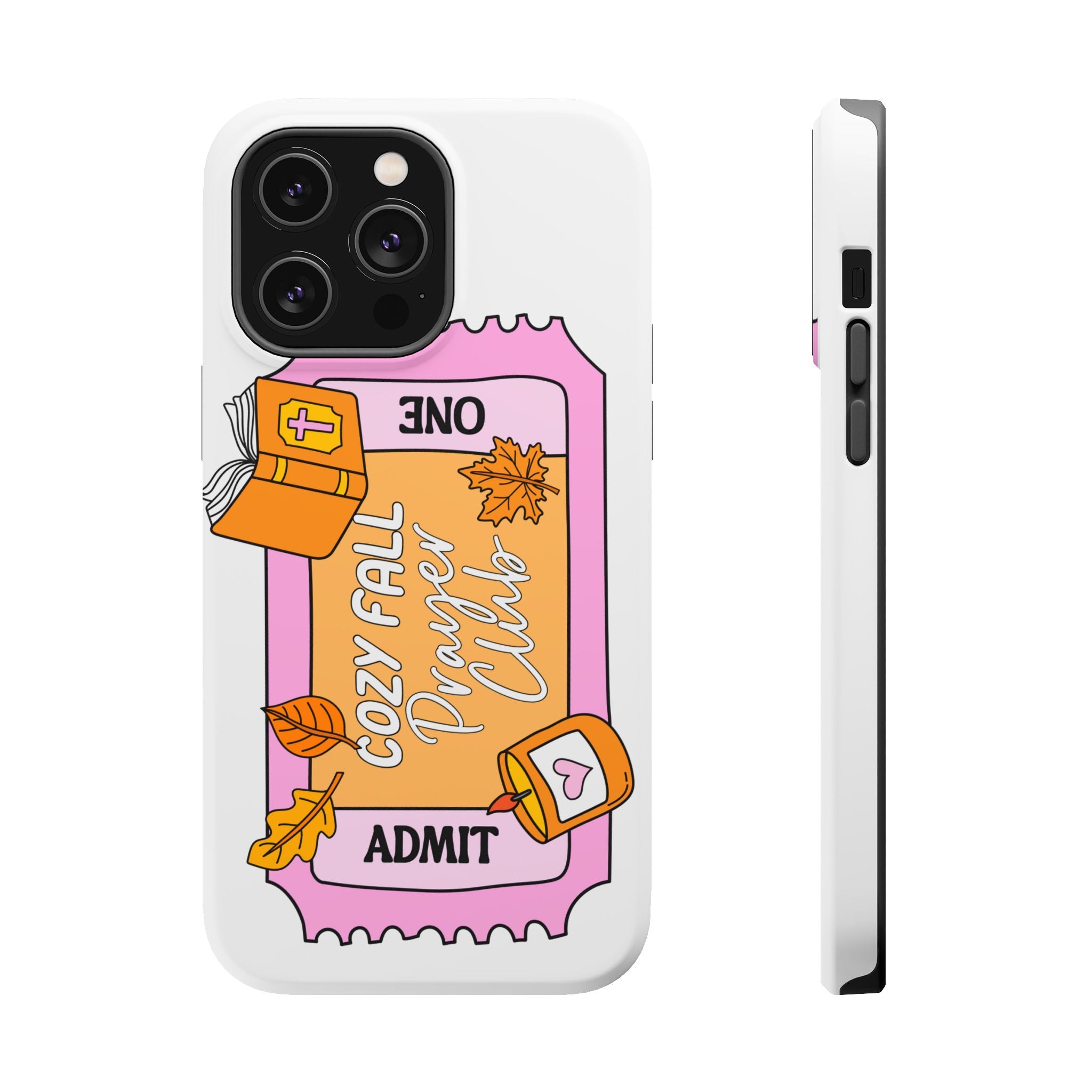 Cozy Fall Phone Case, Autumn Phone Cover, Cute Magnetic Case, Impact-Resistant, Fall Aesthetic Accessories