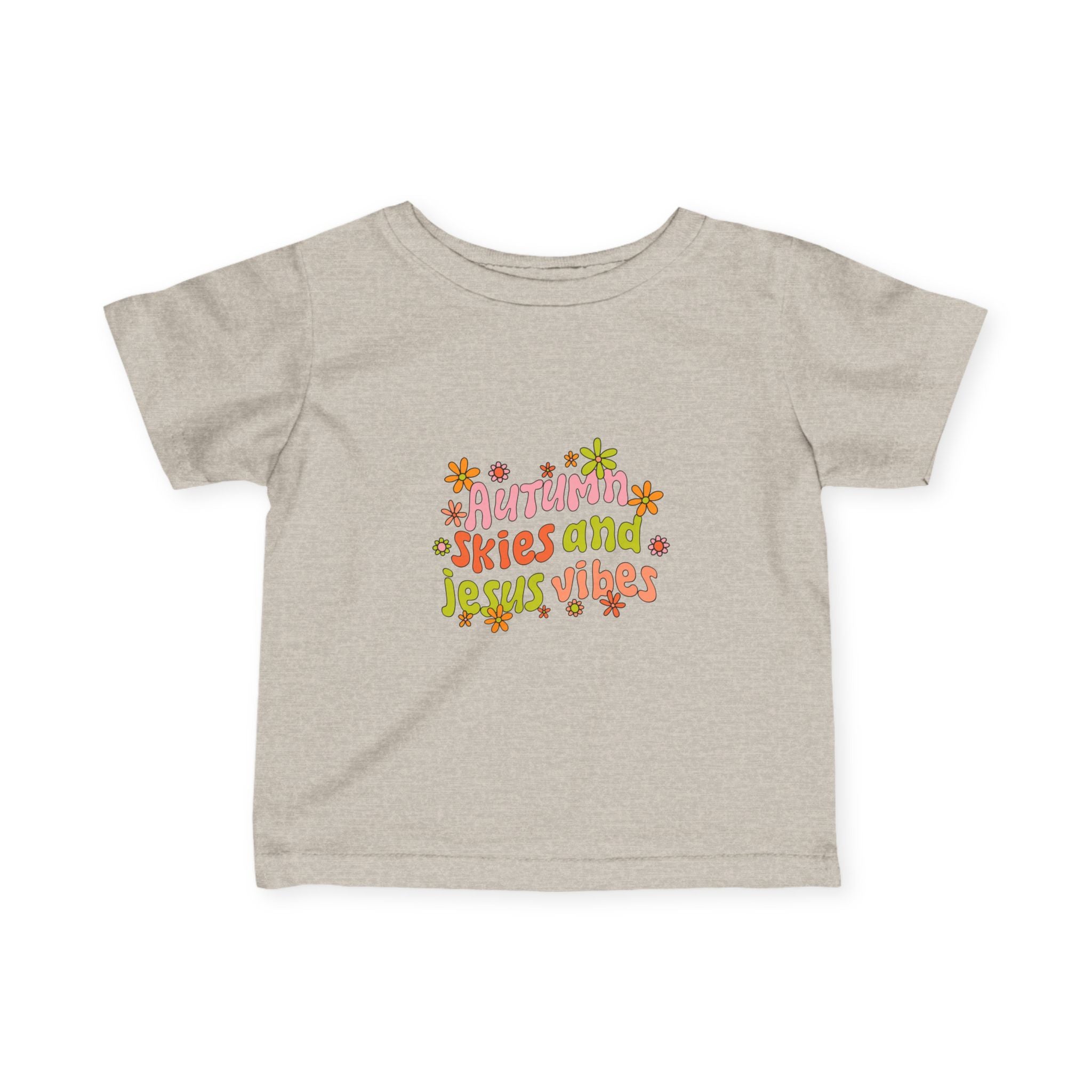 Autumn Vibes Infant Tee, Baby Shirt, Cute Fall Outfit, Toddler Clothing, Baby Shower Gift, Seasonal Baby Apparel