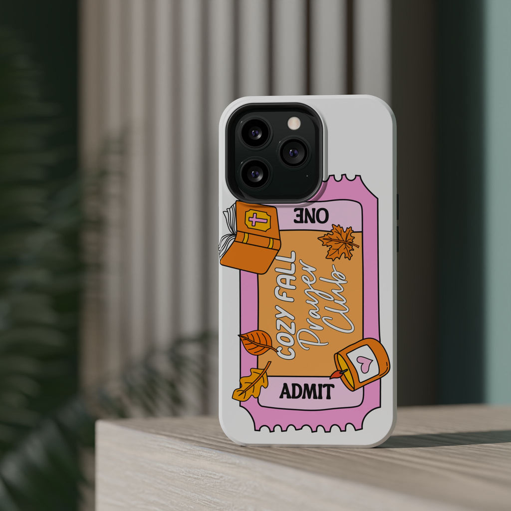 Cozy Fall Phone Case, Autumn Phone Cover, Cute Magnetic Case, Impact-Resistant, Fall Aesthetic Accessories