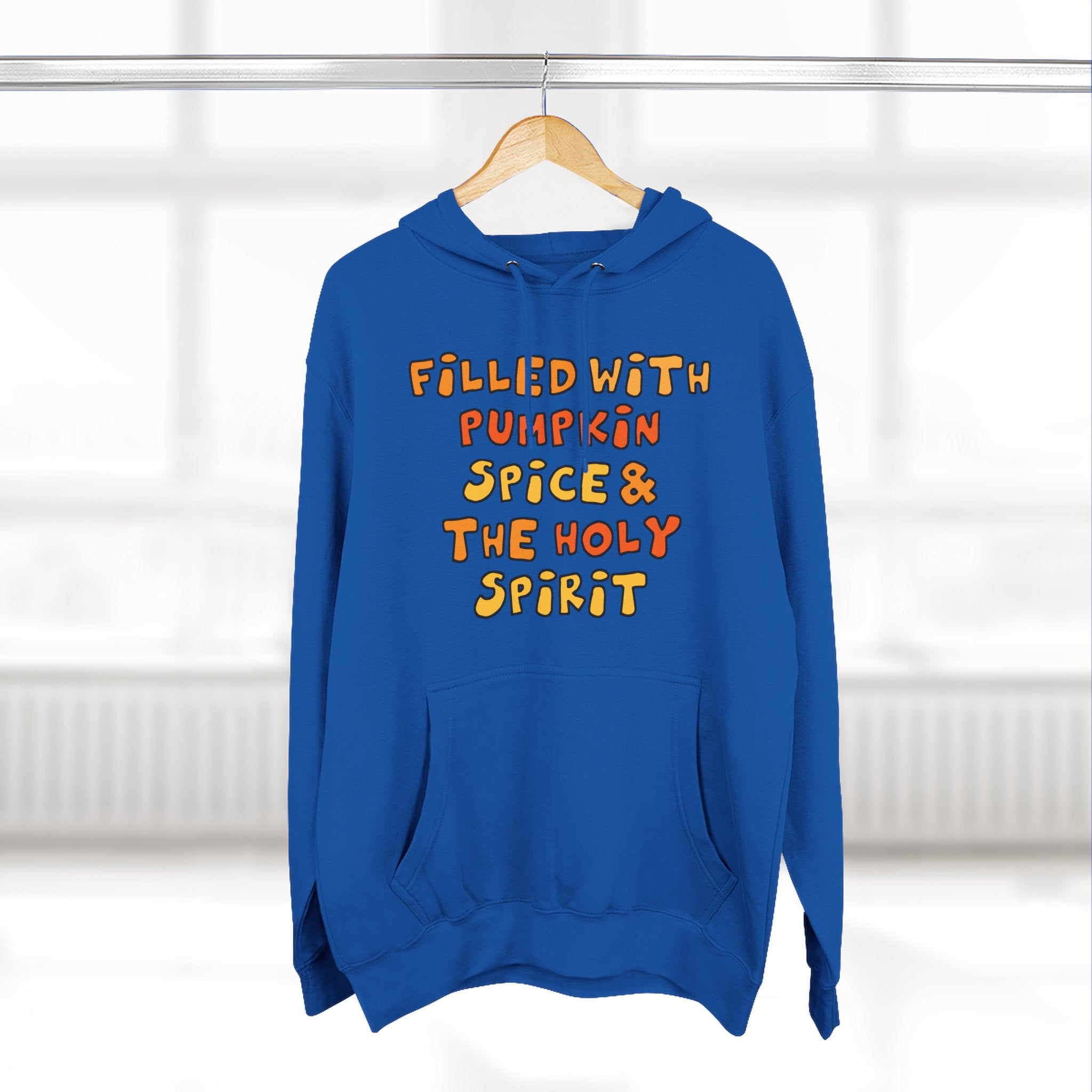 Cozy Pumpkin Spice Hoodie, Autumn Sweatshirt