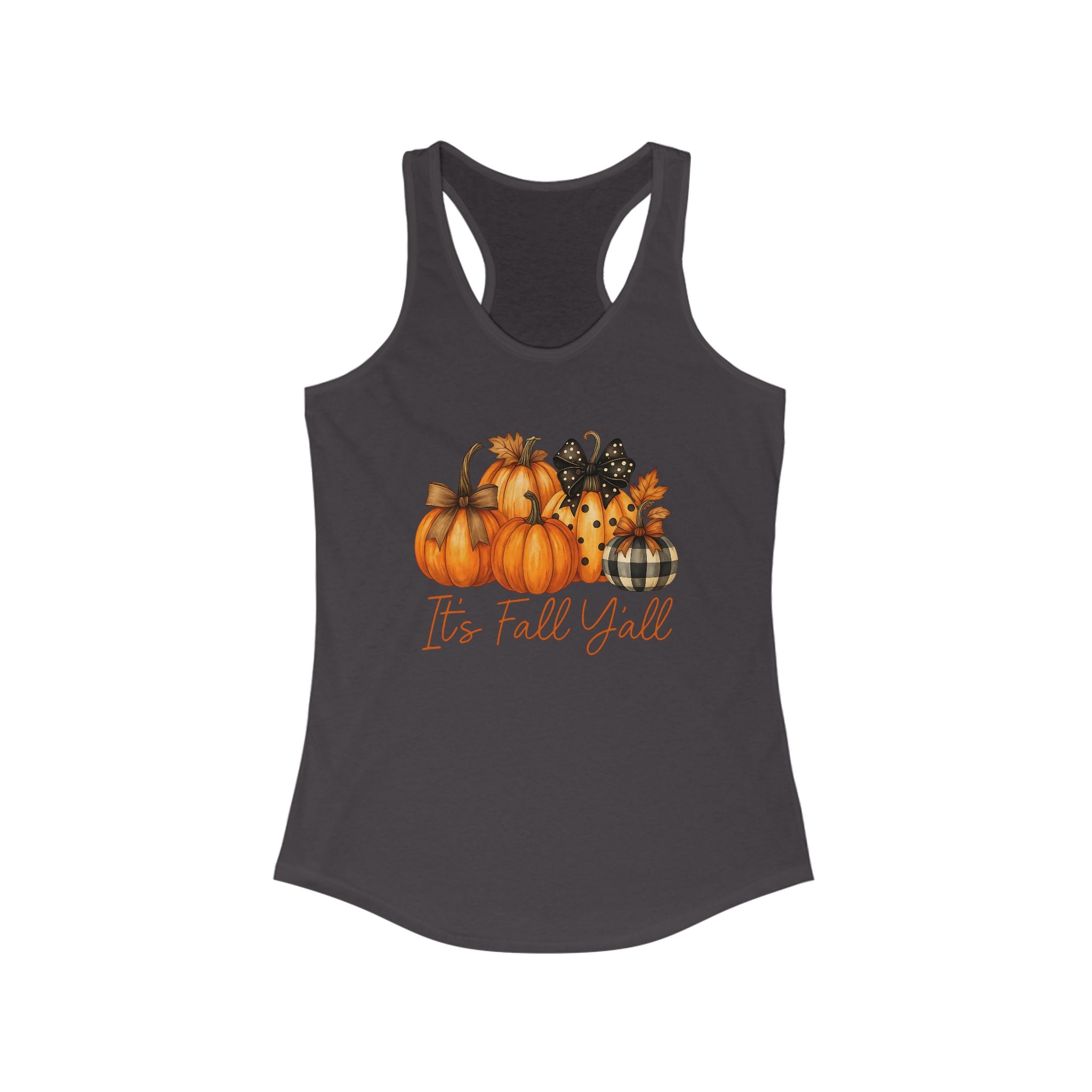 Autumn-Themed Women's Tank Top | Perfect for Fall Harvest, Thanksgiving, Casual Wear, Seasonal Decor, Gift Ideas