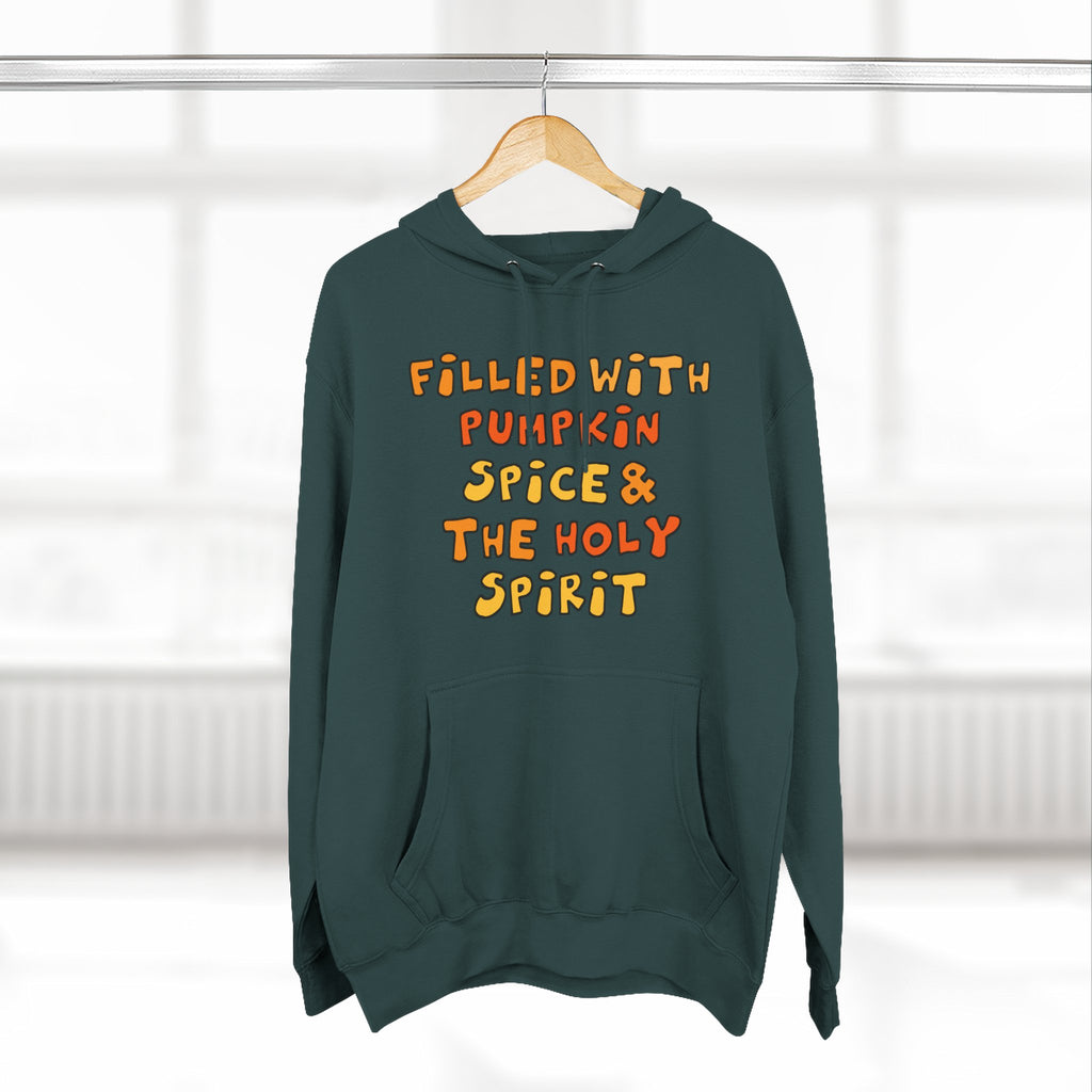 Cozy Pumpkin Spice Hoodie, Autumn Sweatshirt