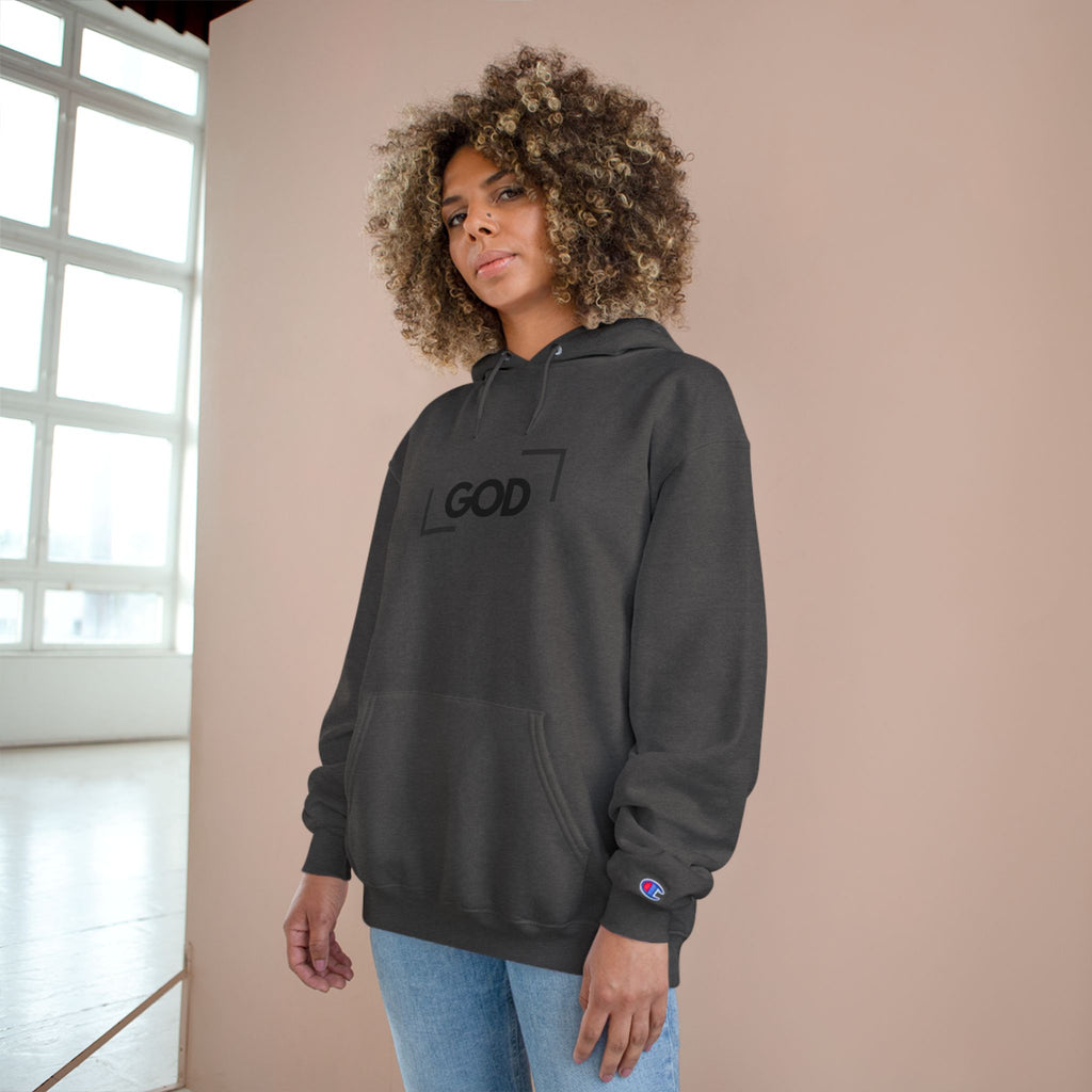 Faith Based Champion Hoodie — Christian Scripture Sweatshirt