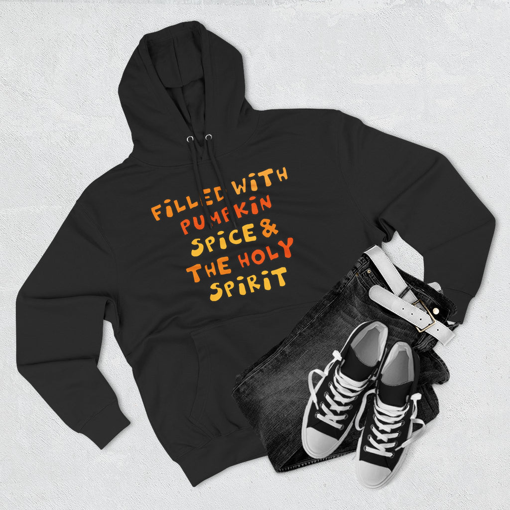 Cozy Pumpkin Spice Hoodie, Autumn Sweatshirt