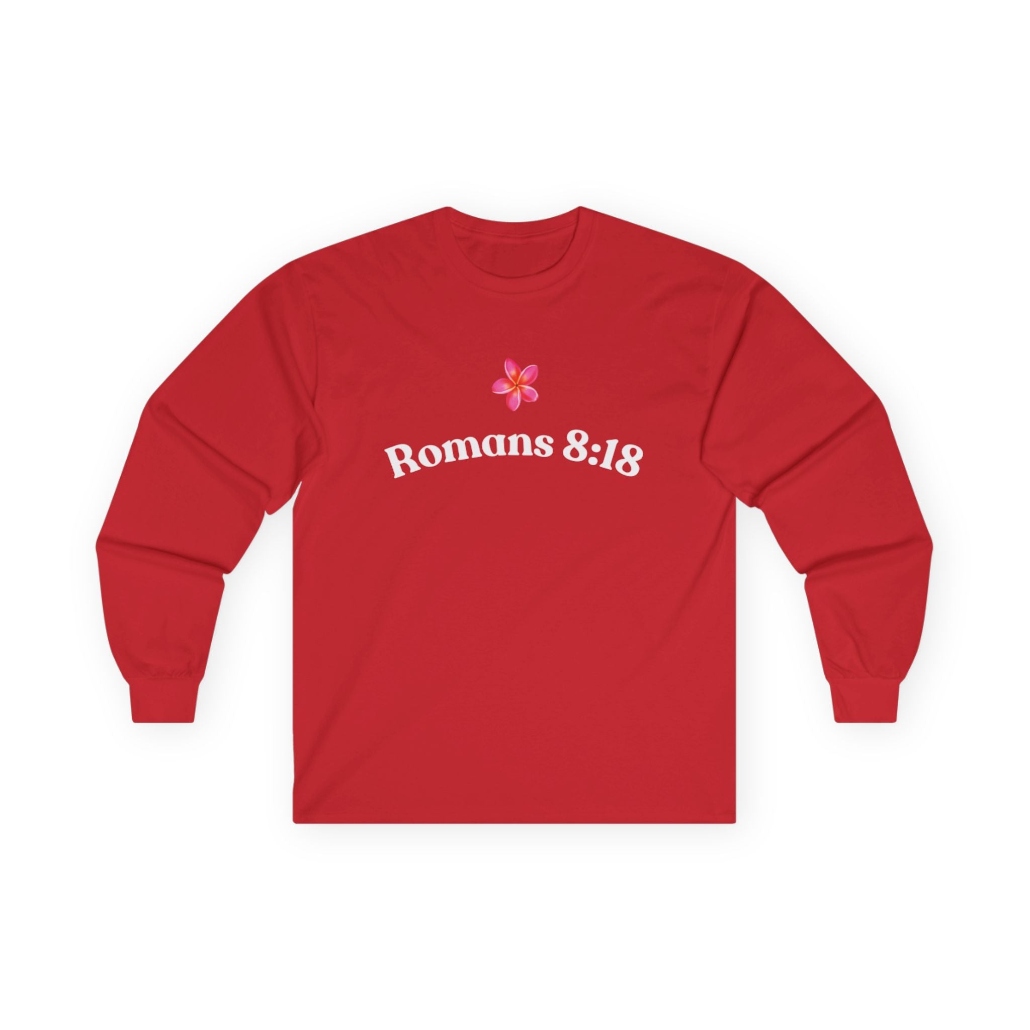 " Romans 8:18 " Unisex Long Sleeve T-Shirt