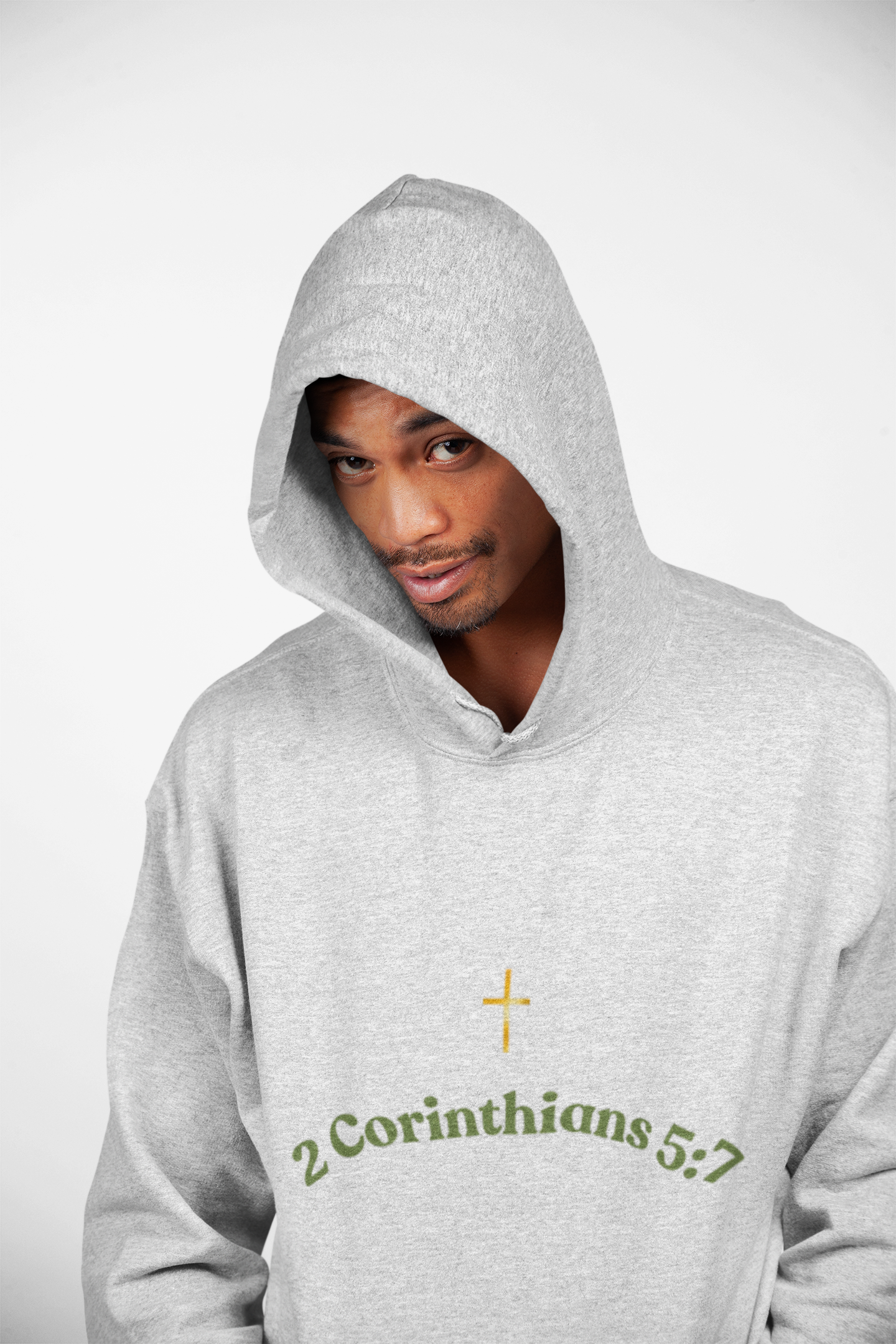 2 Corinthians 5:7 Hoodie x Faith~Based Sweatshirt
