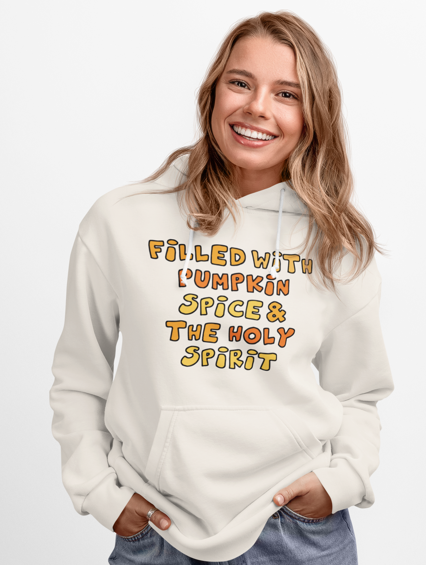 Cozy Pumpkin Spice Hoodie, Autumn Sweatshirt