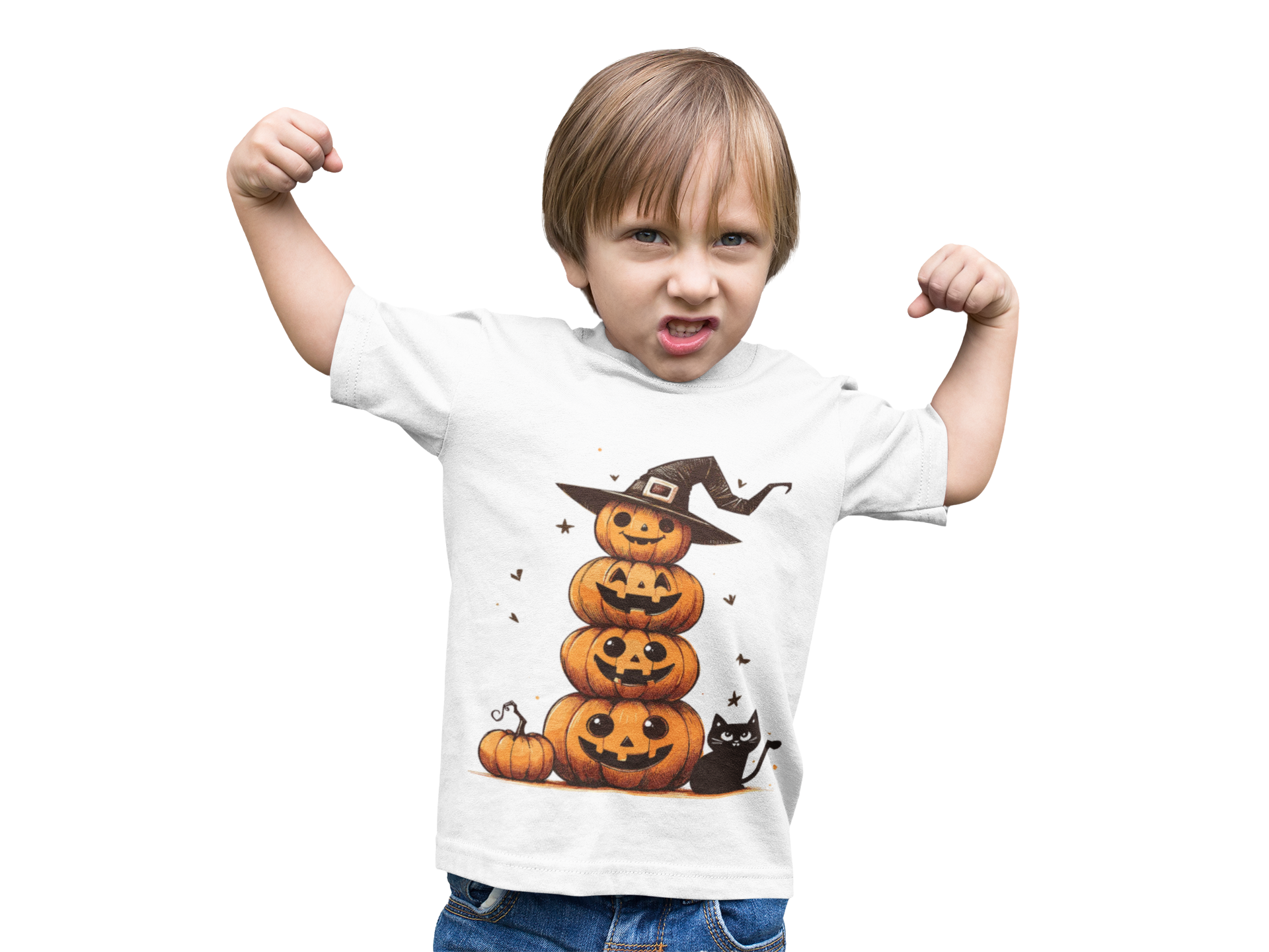Halloween Pumpkin Infant Tee, Cute Baby Shirt, Toddler Halloween Outfit, Fall Apparel, Baby Costume Tee