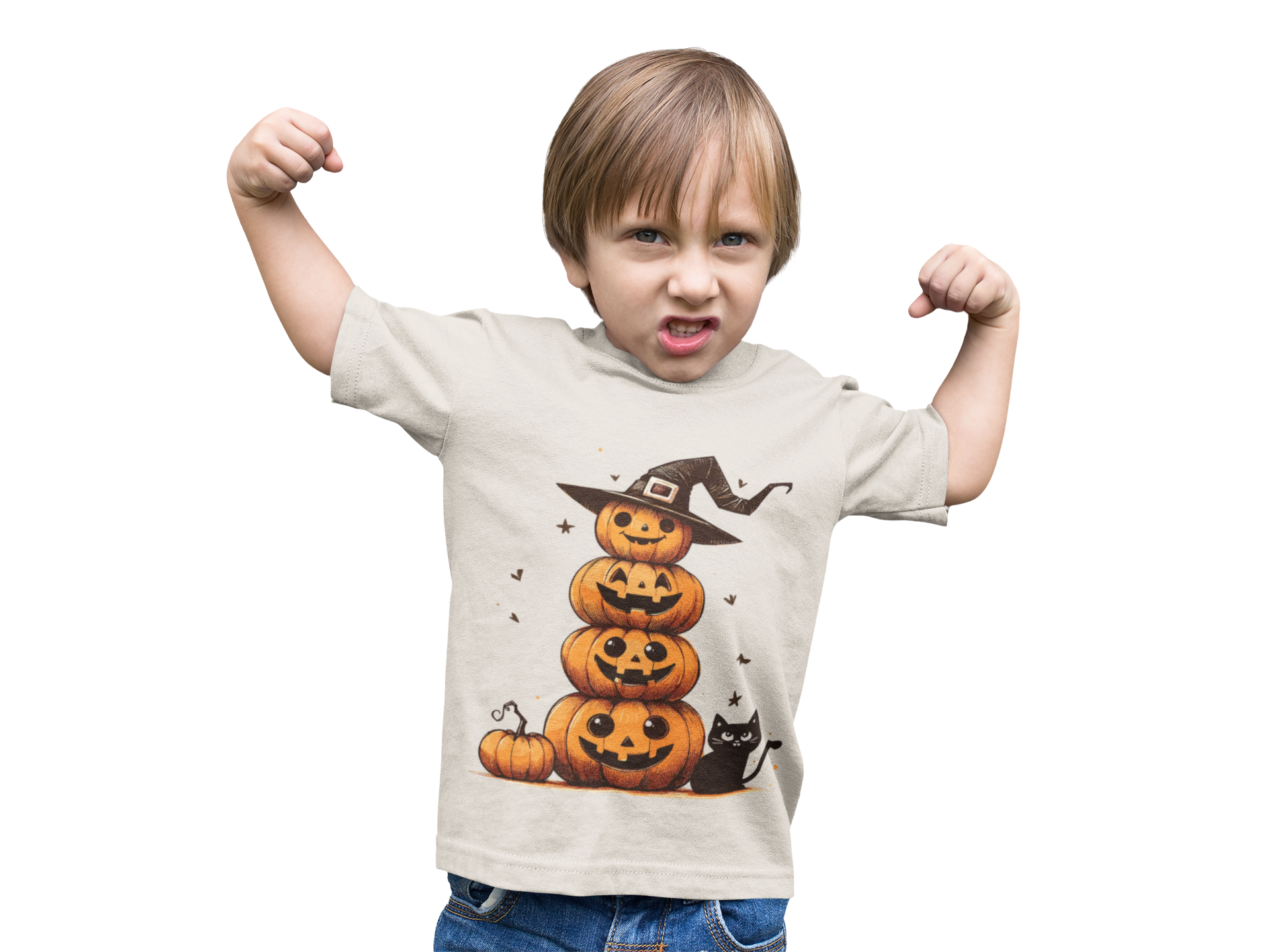 Halloween Pumpkin Infant Tee, Cute Baby Shirt, Toddler Halloween Outfit, Fall Apparel, Baby Costume Tee