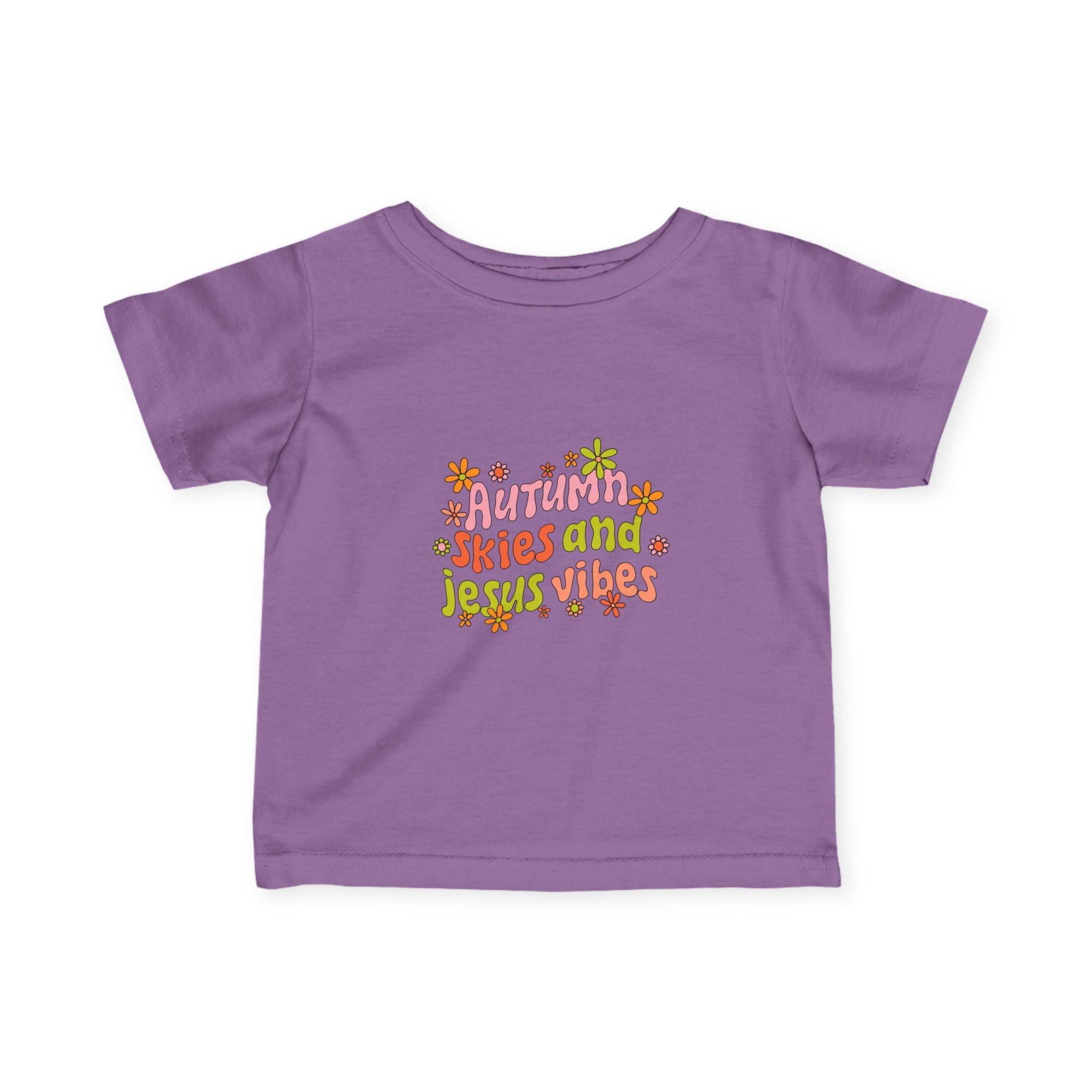 Autumn Vibes Infant Tee, Baby Shirt, Cute Fall Outfit, Toddler Clothing, Baby Shower Gift, Seasonal Baby Apparel