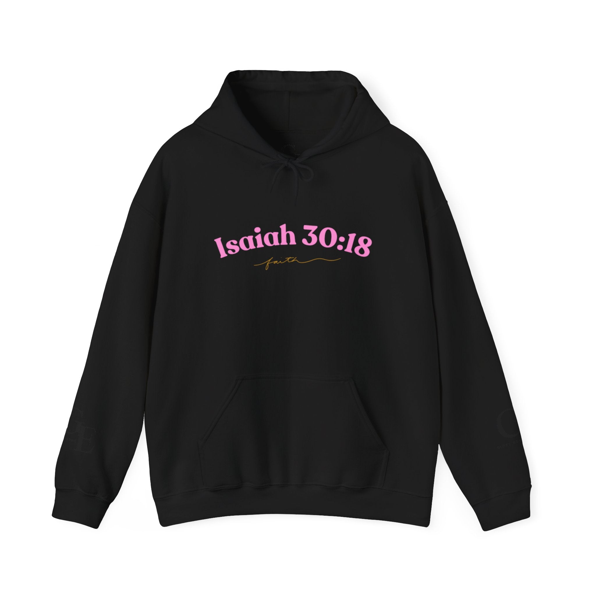 Isaiah 30:18 Hoodie x Faith~Based Apparel