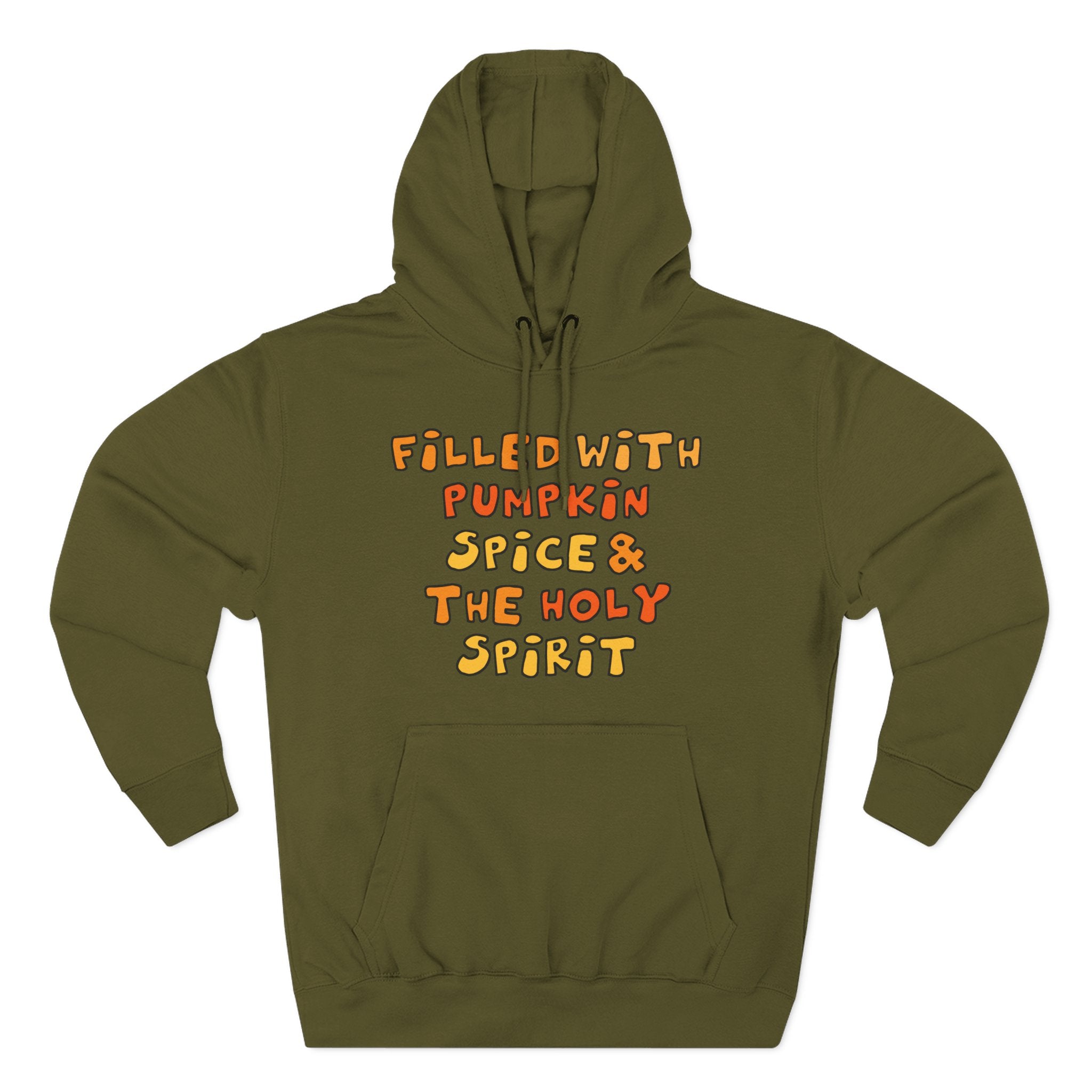 Cozy Pumpkin Spice Hoodie, Autumn Sweatshirt
