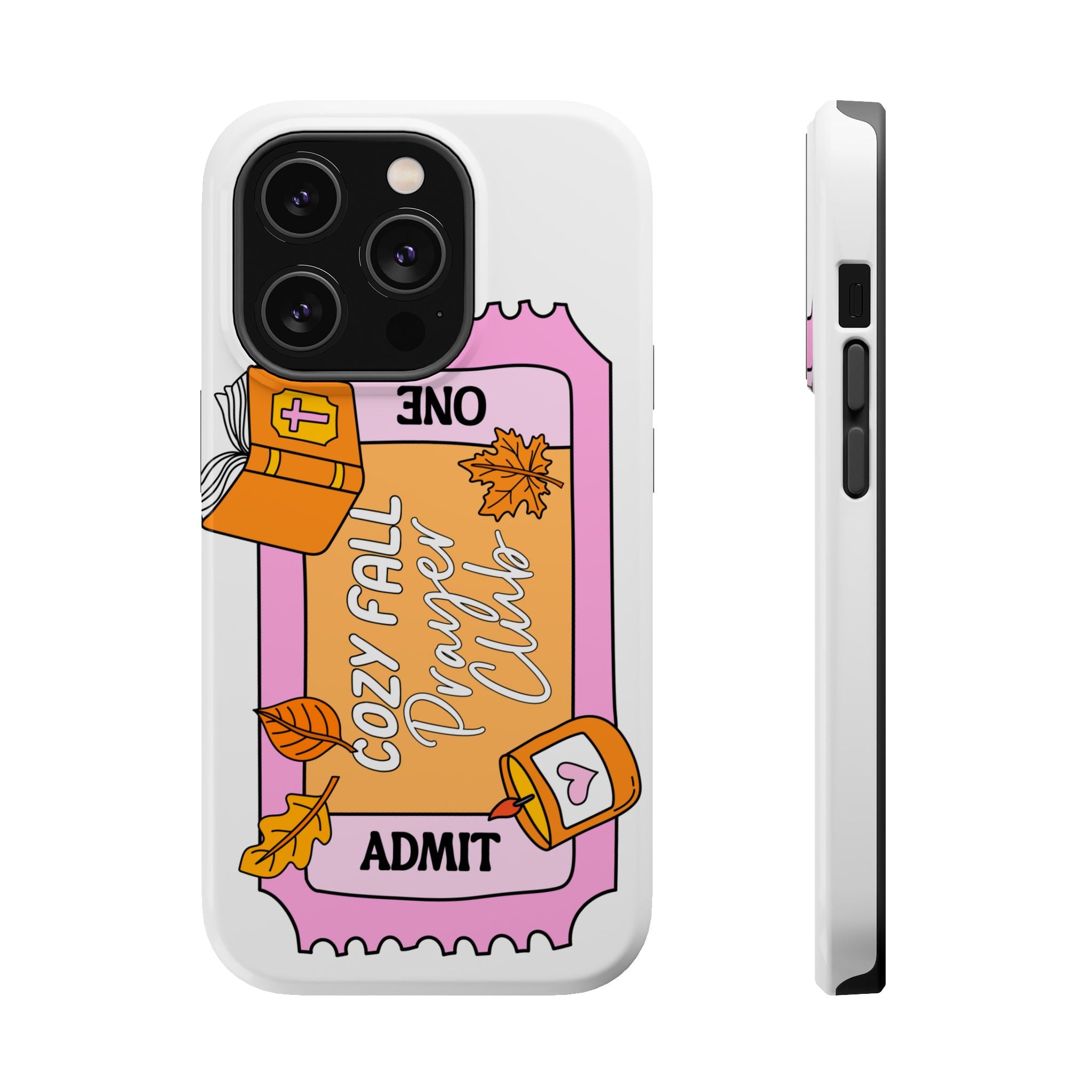 Cozy Fall Phone Case, Autumn Phone Cover, Cute Magnetic Case, Impact-Resistant, Fall Aesthetic Accessories