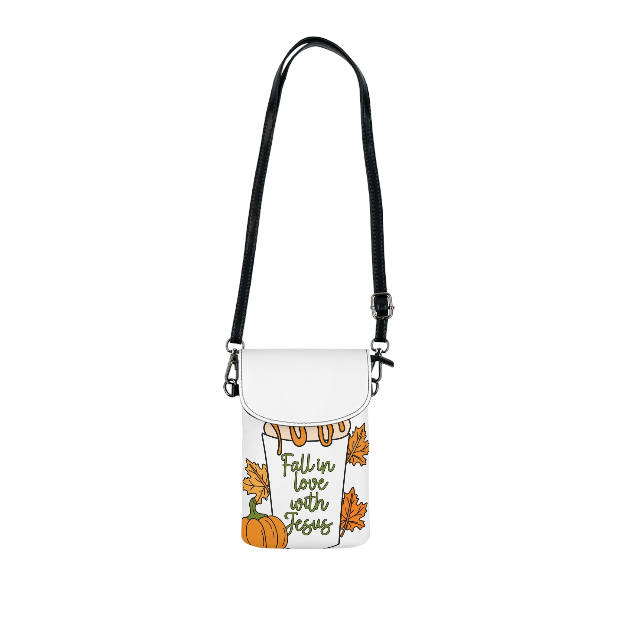 Fall-Inspired Small Cell Phone Wallet | Functional Accessory, Stylish Bag, Gifts for Her, Everyday Use, Autumn Fashion