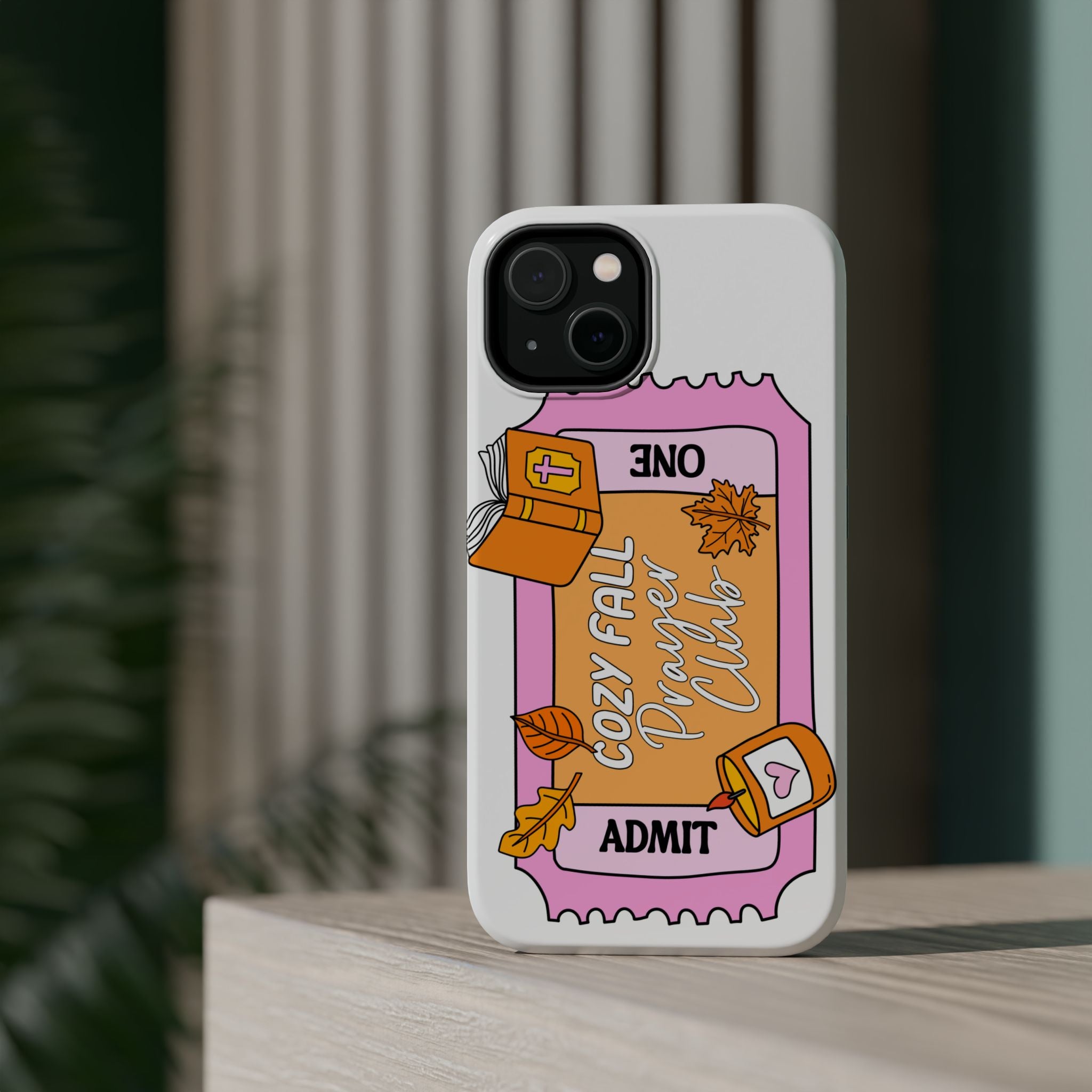 Cozy Fall Phone Case, Autumn Phone Cover, Cute Magnetic Case, Impact-Resistant, Fall Aesthetic Accessories