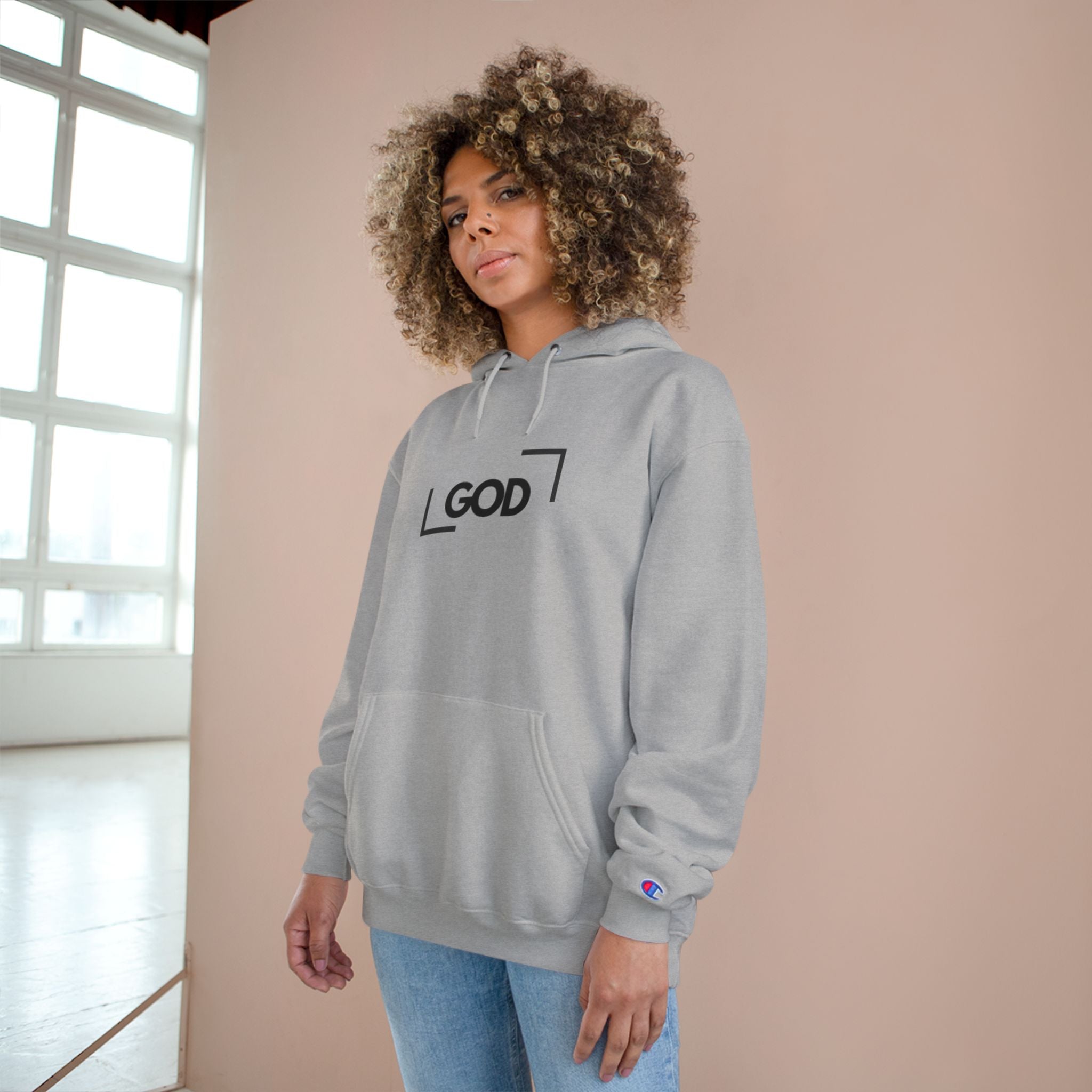 Faith Based Champion Hoodie — Christian Scripture Sweatshirt