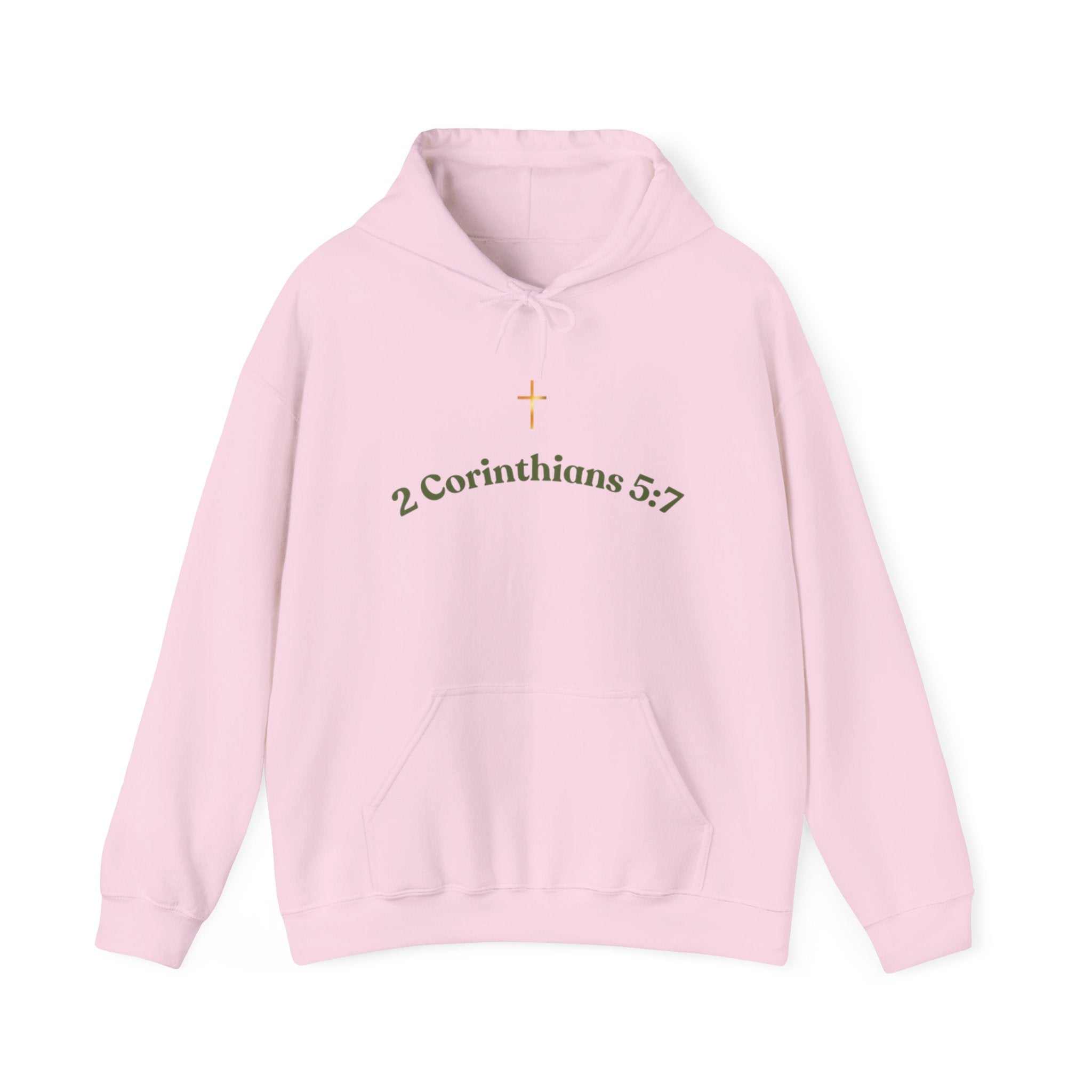2 Corinthians 5:7 Hoodie x Faith~Based Sweatshirt