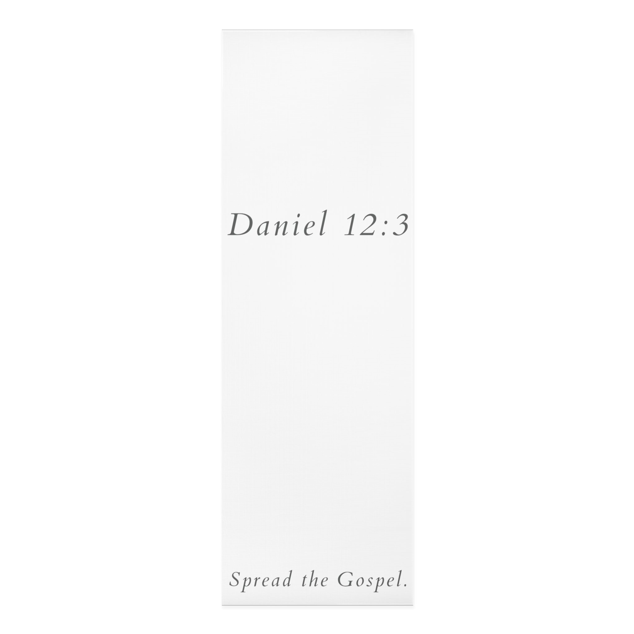 Inspirational Foam Yoga Mat, Home Gym Essentials, Yoga Gifts, Bible Verse Mat, Workout Motivation, Peaceful Meditation