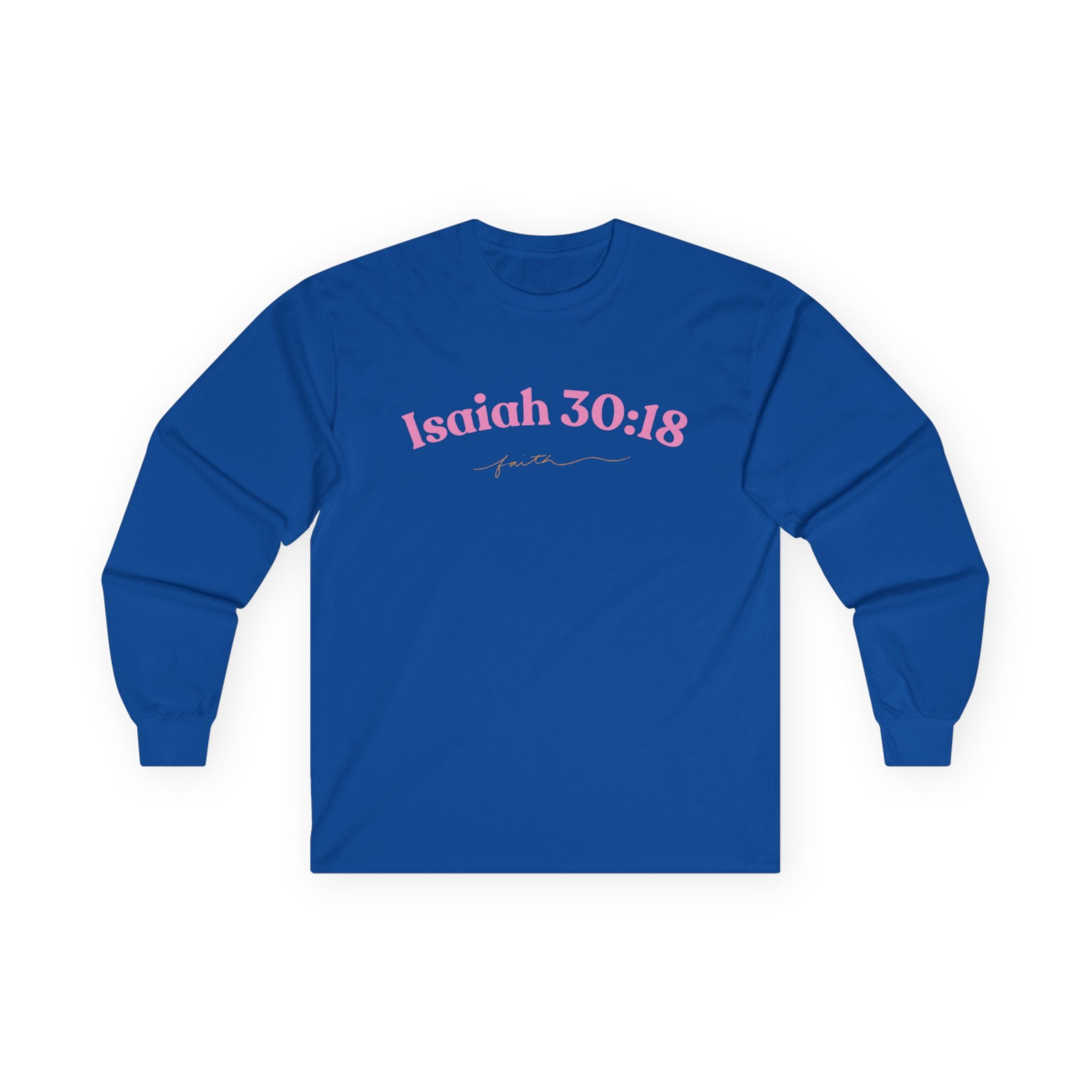 Isaiah 30:18 Tee - Faith-Based Apparel