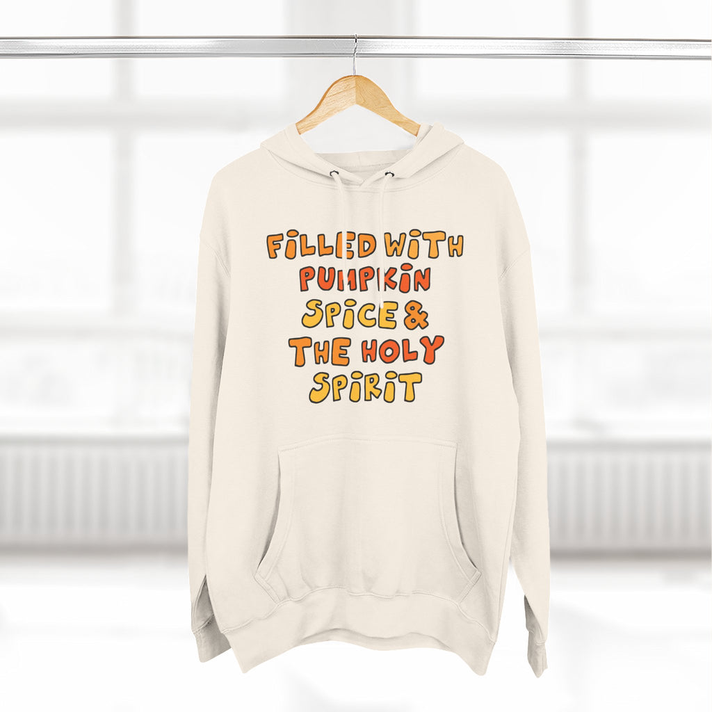 Cozy Pumpkin Spice Hoodie, Autumn Sweatshirt