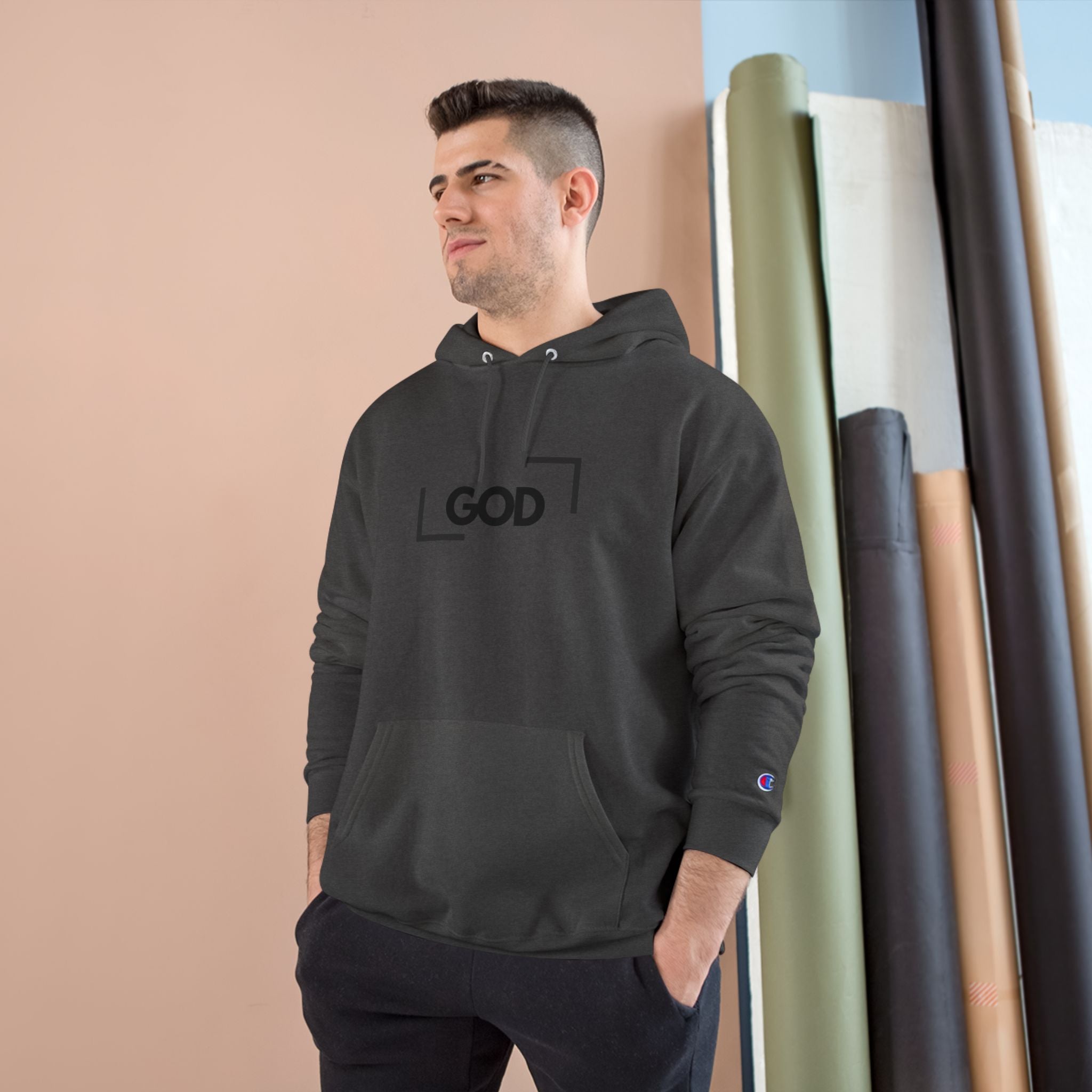 Faith Based Champion Hoodie — Christian Scripture Sweatshirt