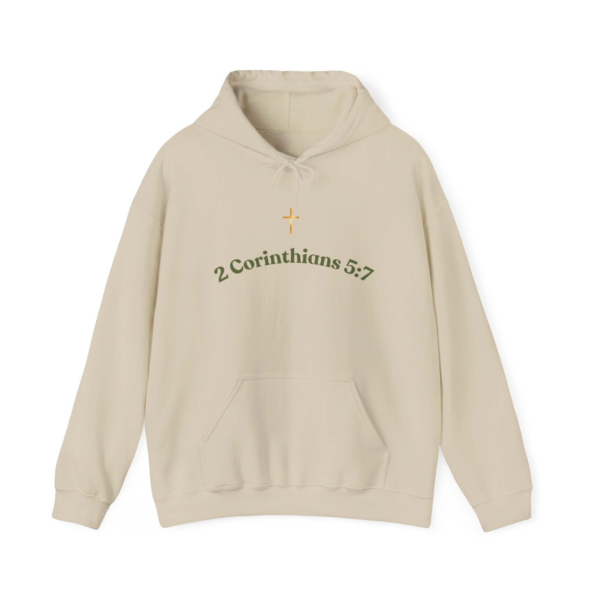 2 Corinthians 5:7 Hoodie x Faith~Based Sweatshirt
